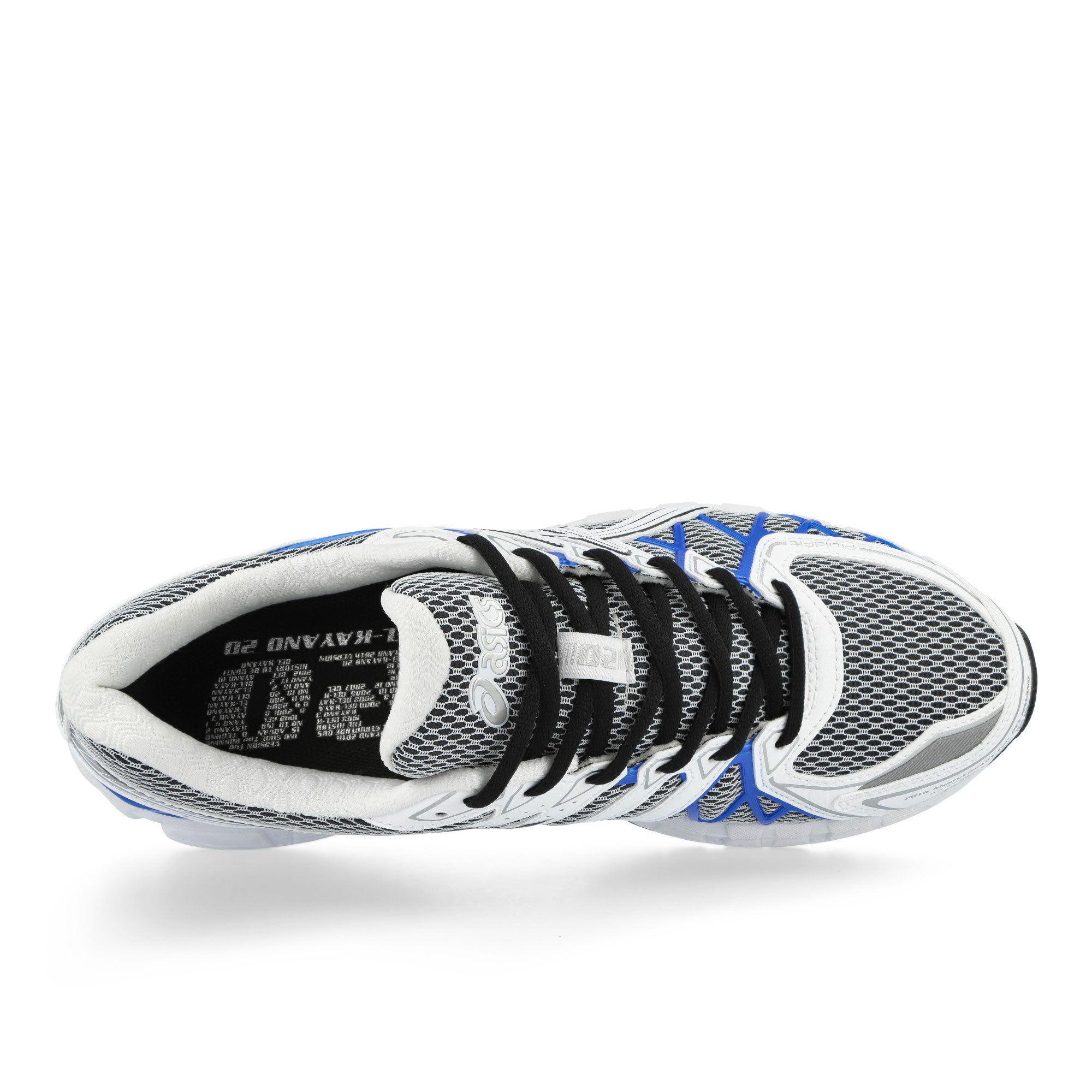 Asics Gel-Kayano 20 White / Illusion Blue Low Top Sneakers 1203A884-100 Detailfoto | Overkill