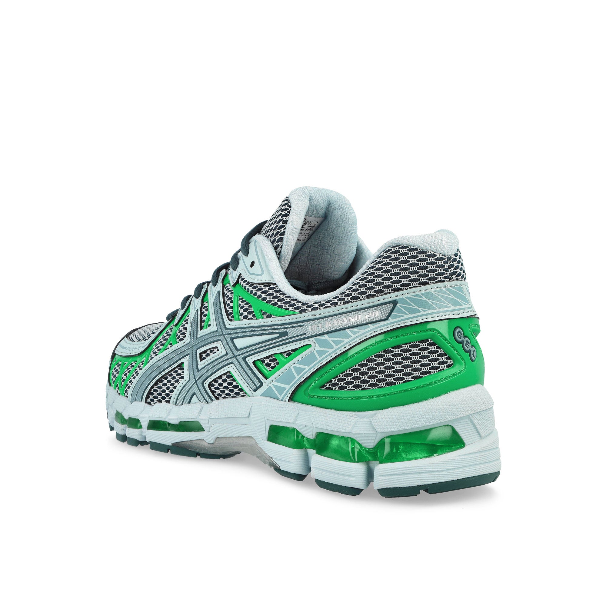 Asics Gel-Kayano 20 Strom Cloud / Cilantro Low Top Sneakers 1203A884-400 Material | Overkill