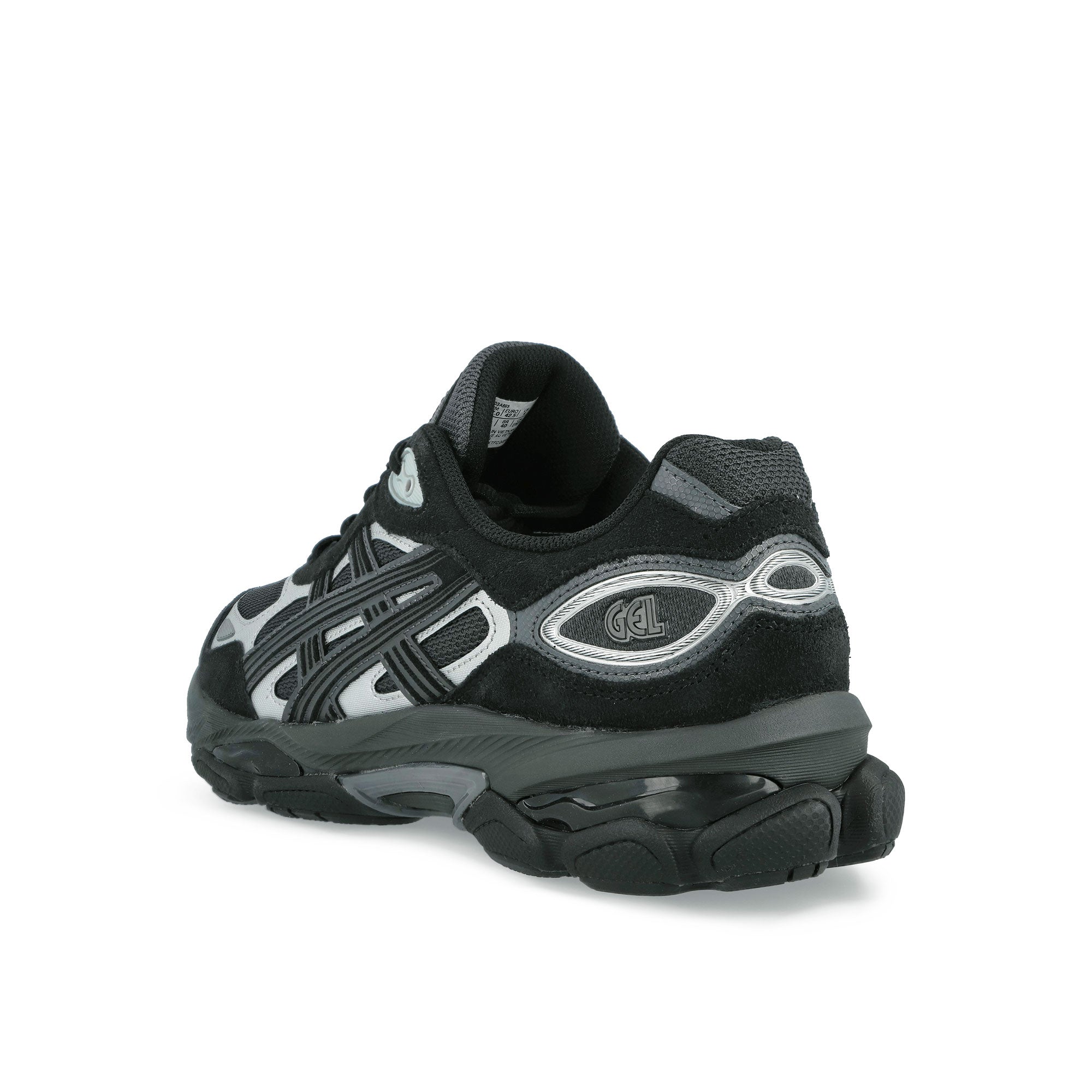Asics Gel-NYC 2.0 Graphite Grey / Black Low Top Sneakers 1203A895-022 Material | Overkill