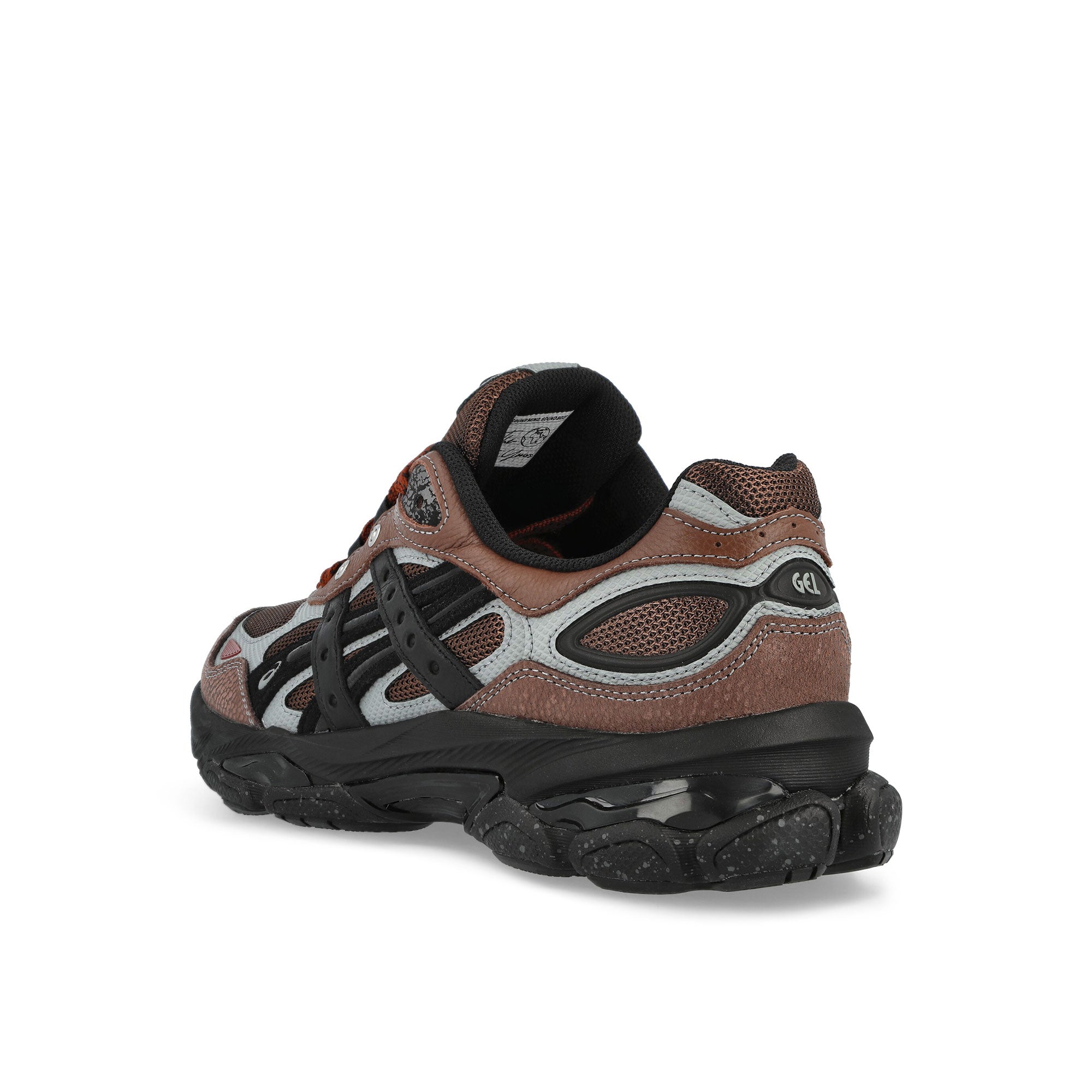 Hal Studios x Asics Gel-NYC 2.0 SSHS Mahogany / Black Low Top Sneakers 1203A896-200 Material | Overkill