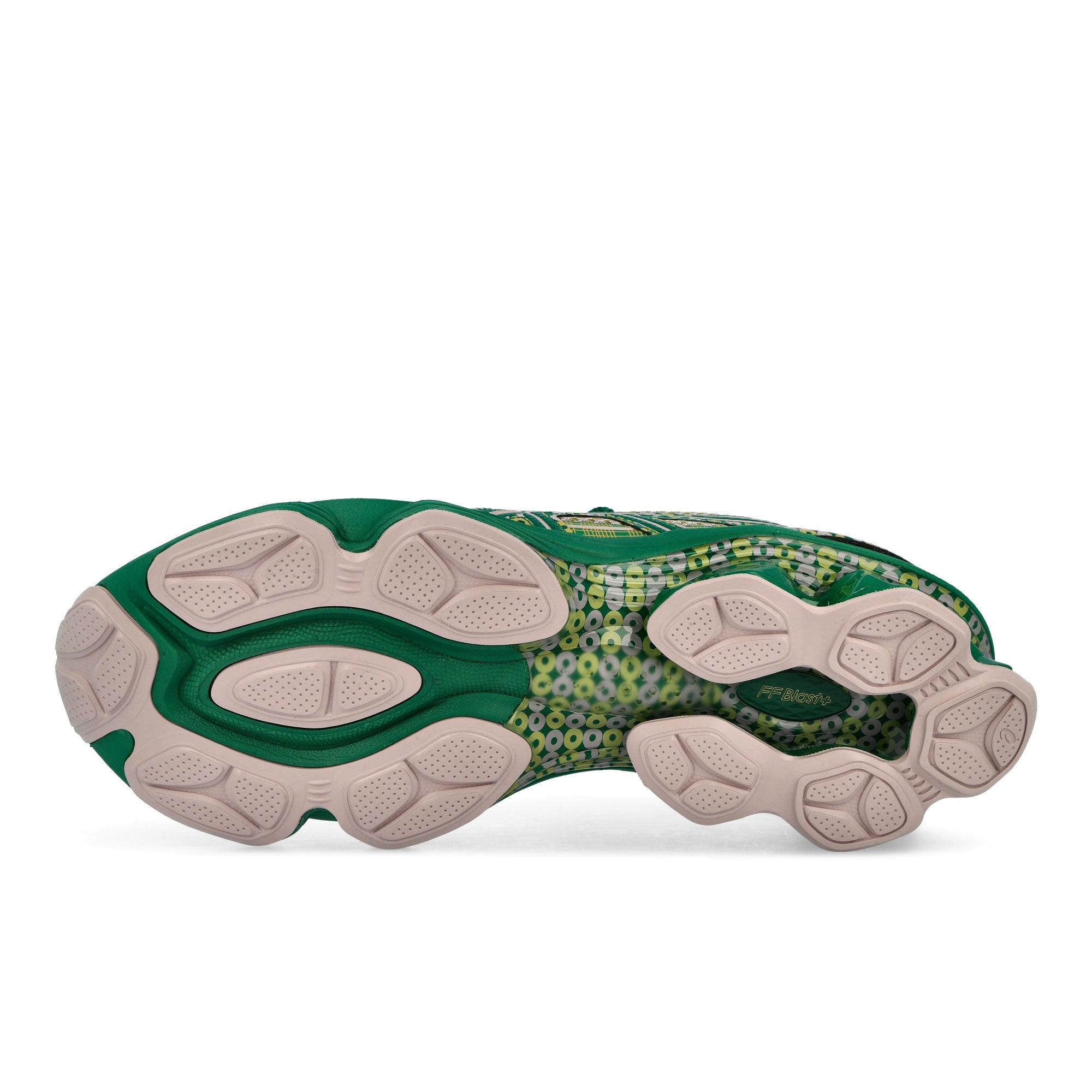 Asics US7-S Gel-Kenetic Fluent Watershed Rose / Kale Low Top Sneakers 1203A973-700 Detail View 1 | Overkill