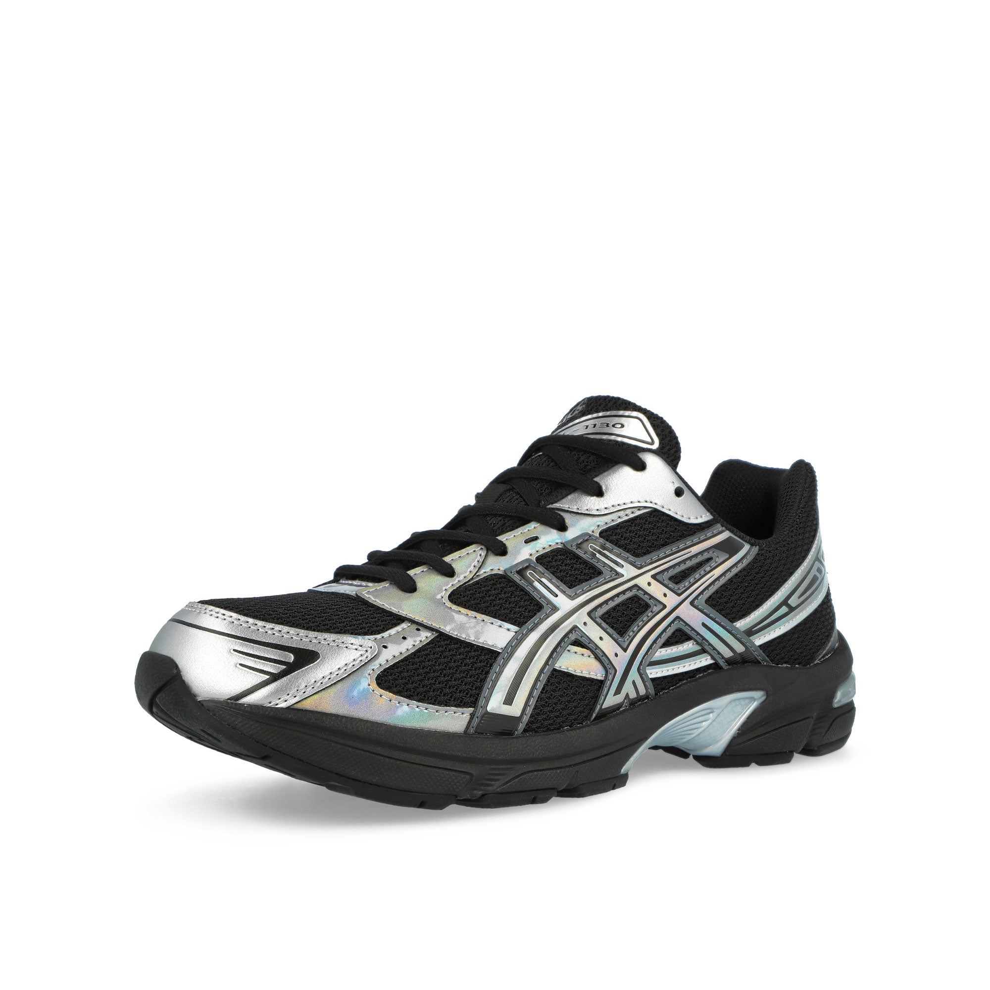 Asics Gel-1130 Black / Pure Silver Low Top Sneakers 1203A997-001 Close-up | Overkill