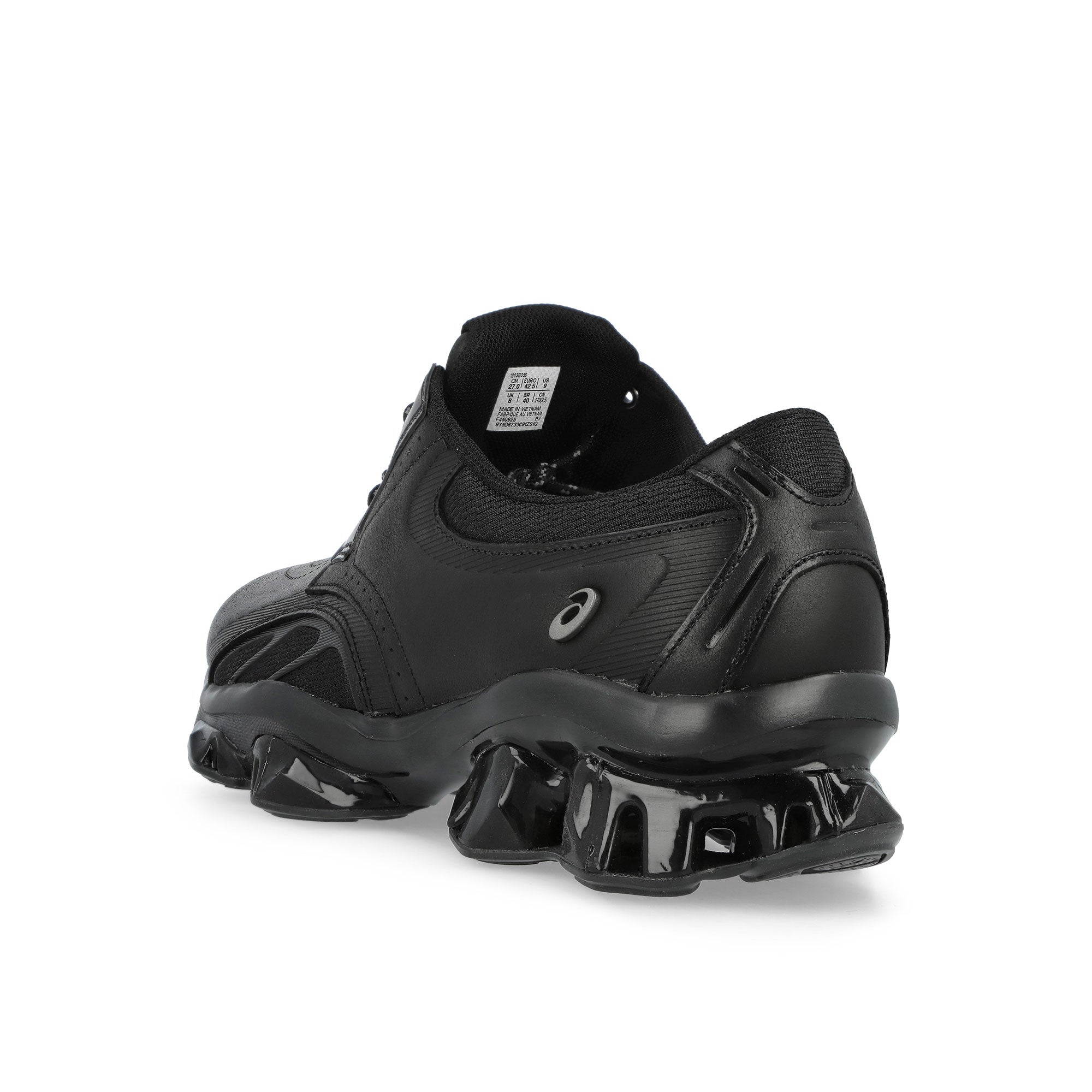 Asics Gel-Kinetic SP Black / Black Low Top Sneakers 1203B056-001 Material | Overkill