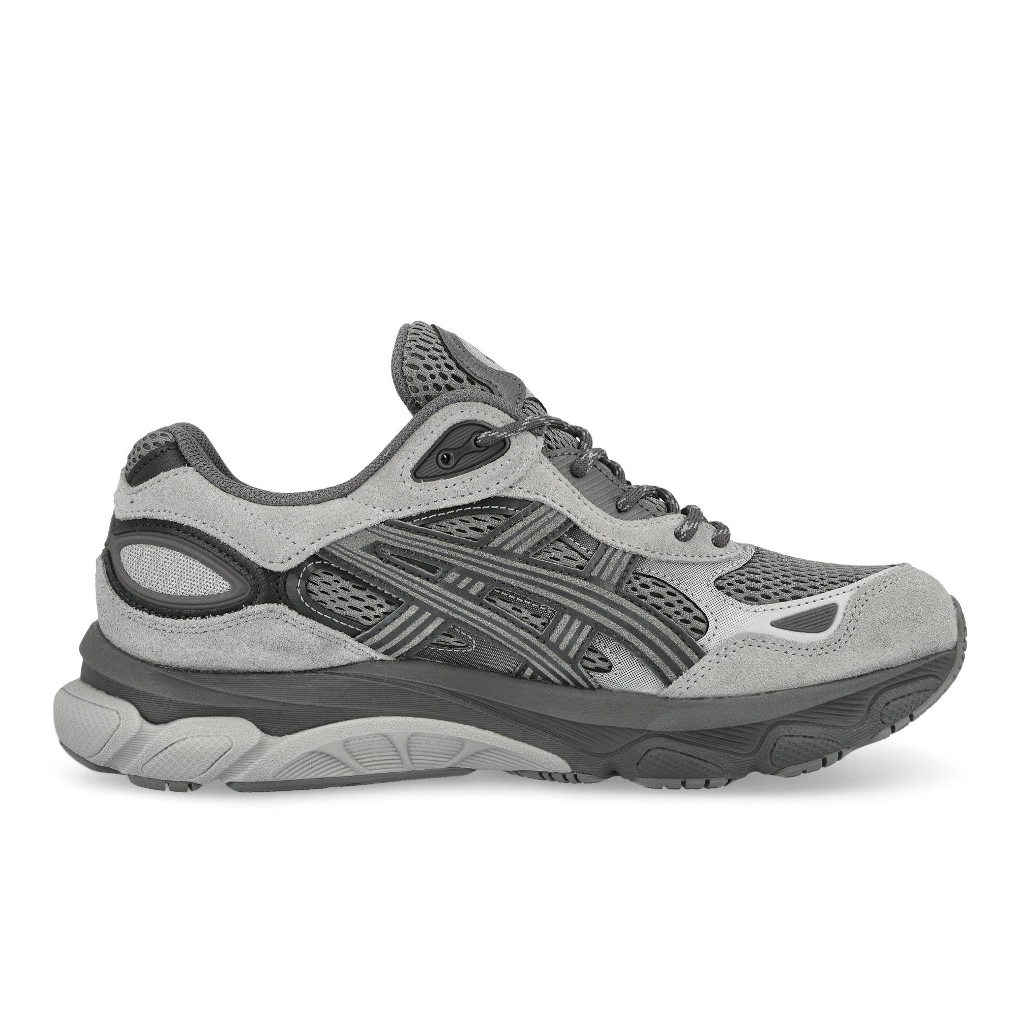 Asics Gel-NYC 2.0 Clay Gray / Cement Grey Low Top Sneakers 1203B080-020 Silhouette | Overkill