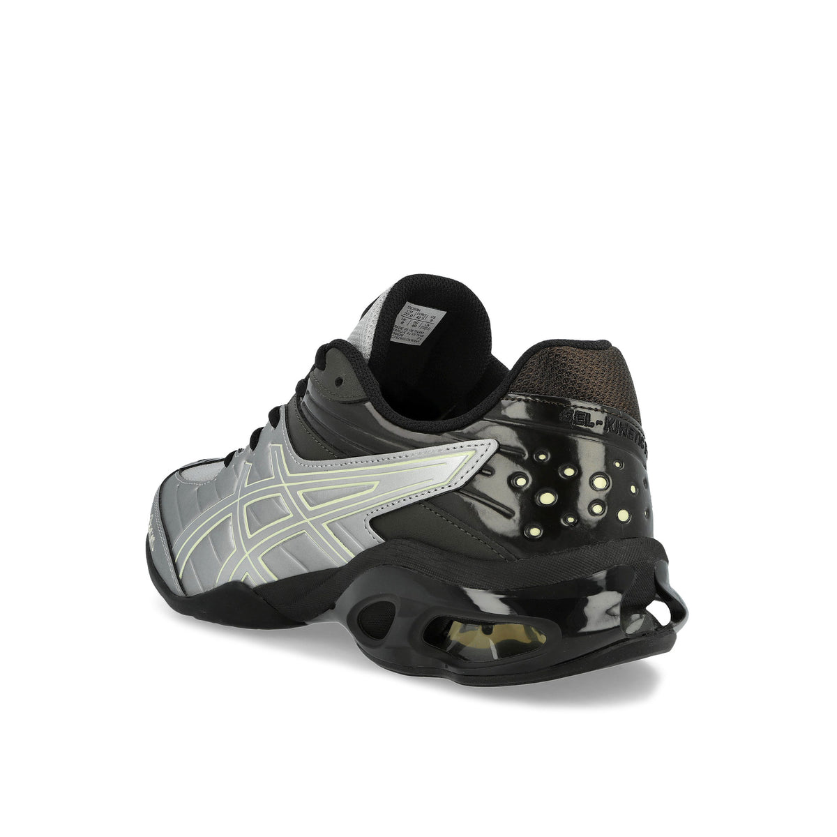 Asics Gel-Kinetic FR Pure Silver / Black Coffee Low Top Sneakers 1203B084-020 Material | Overkill