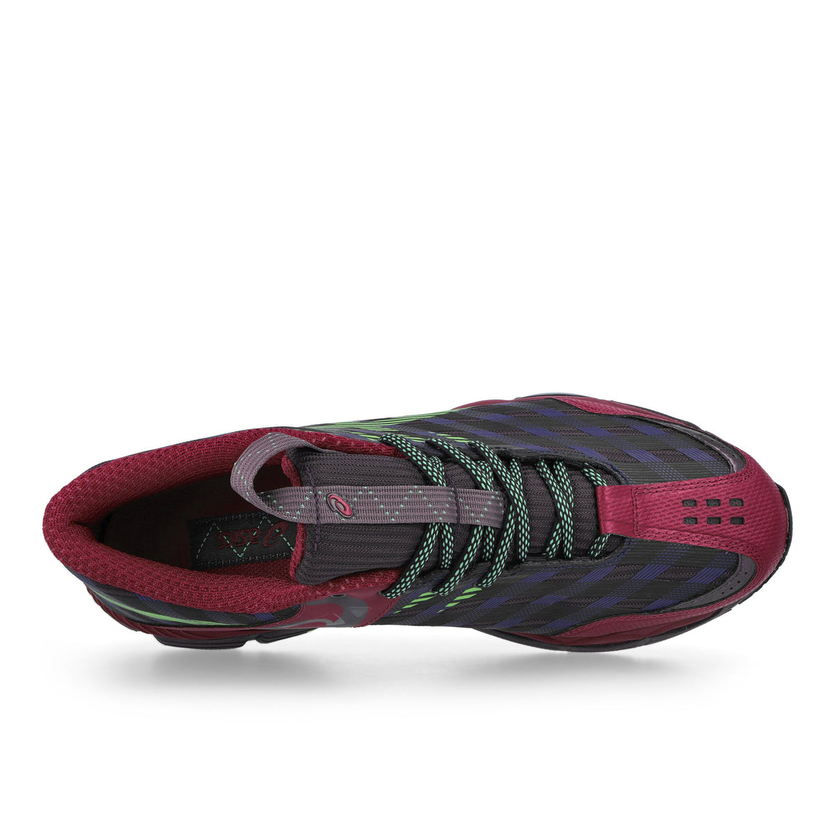 asics US8-S GEL-SJ33 Deep Plum / Fresh Grass sneaker 1203B116-500 Detailfoto | Overkill