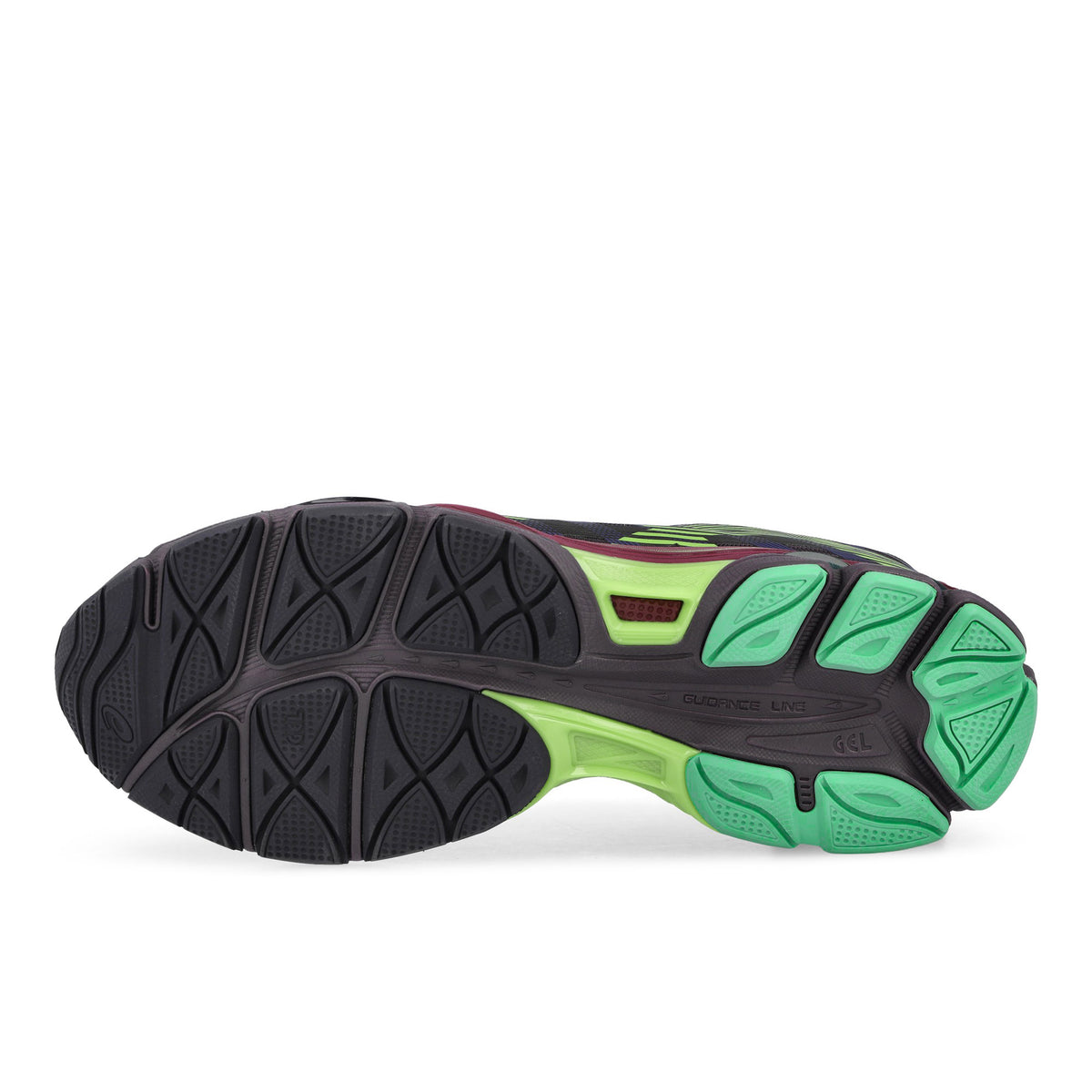 asics US8-S GEL-SJ33 Deep Plum / Fresh Grass sneaker 1203B116-500 Detail View 1 | Overkill