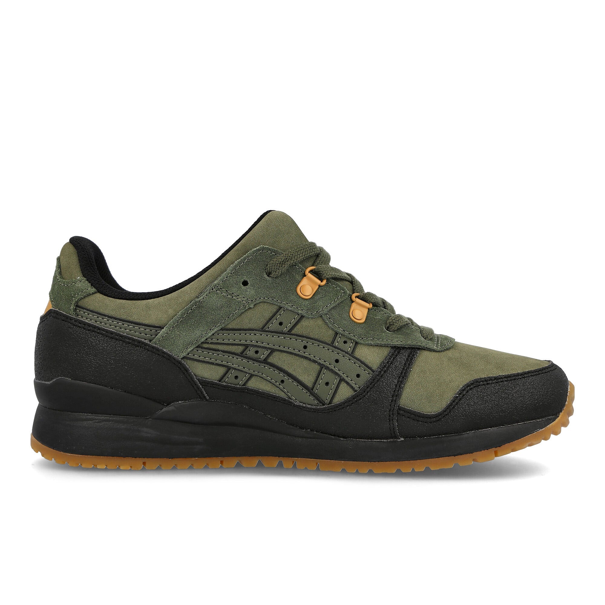 Asics gel lyte iii og Olive Canvas-Black Low Top Sneakers Silhouette | Overkill