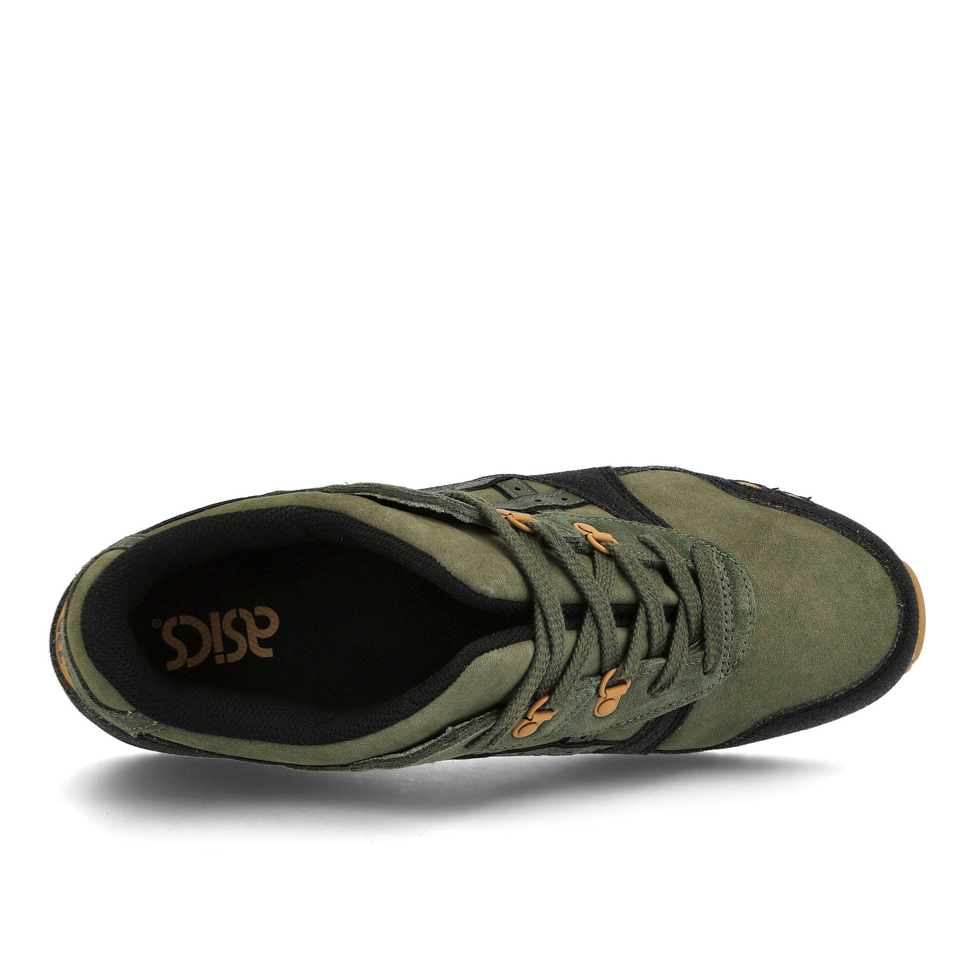 Asics gel lyte iii og Olive Canvas-Black Low Top Sneakers Detailfoto | Overkill