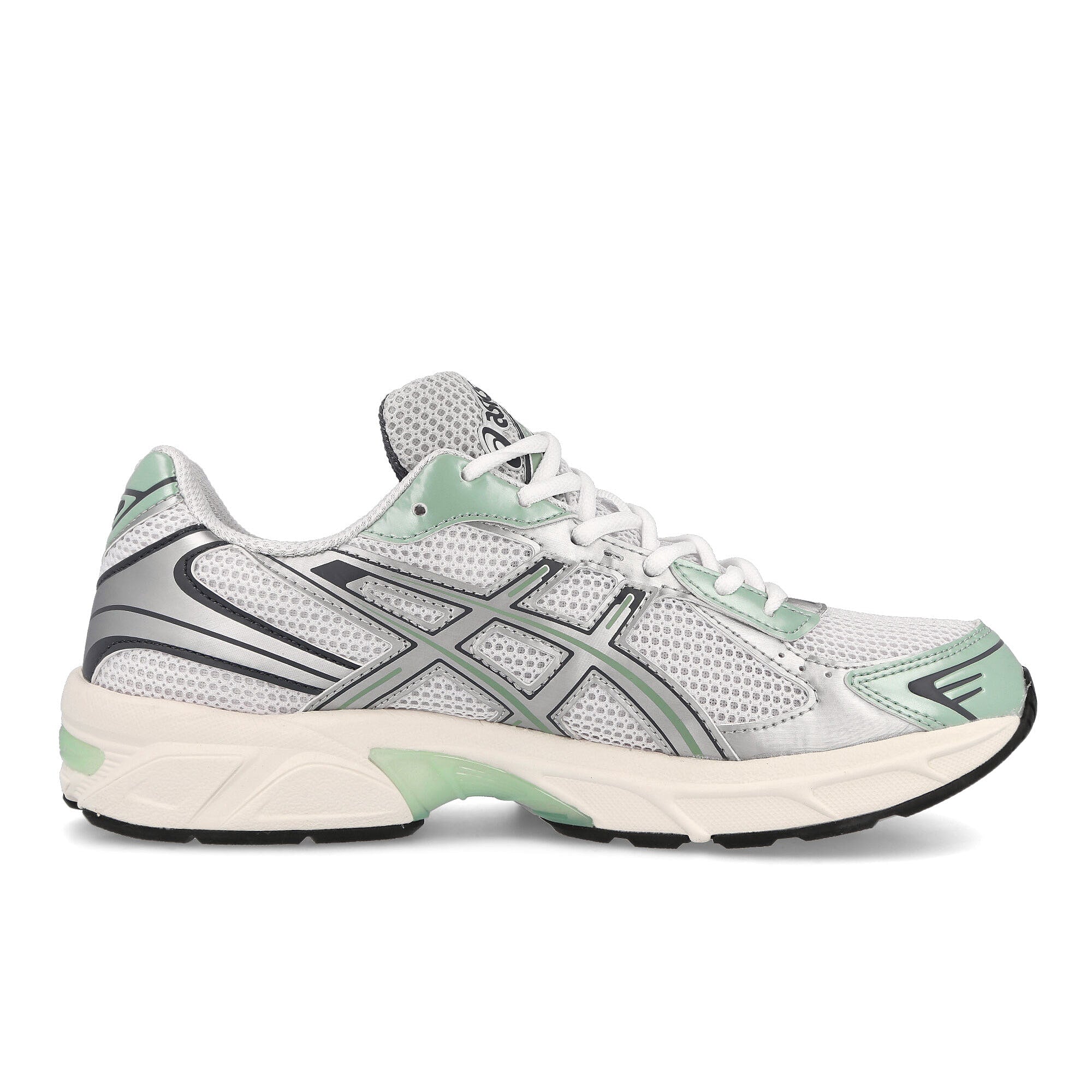 Asics NAKED Copenhagen x Asics Gel-1130 White / Pure Silver Sneakers Silhouette | Overkill