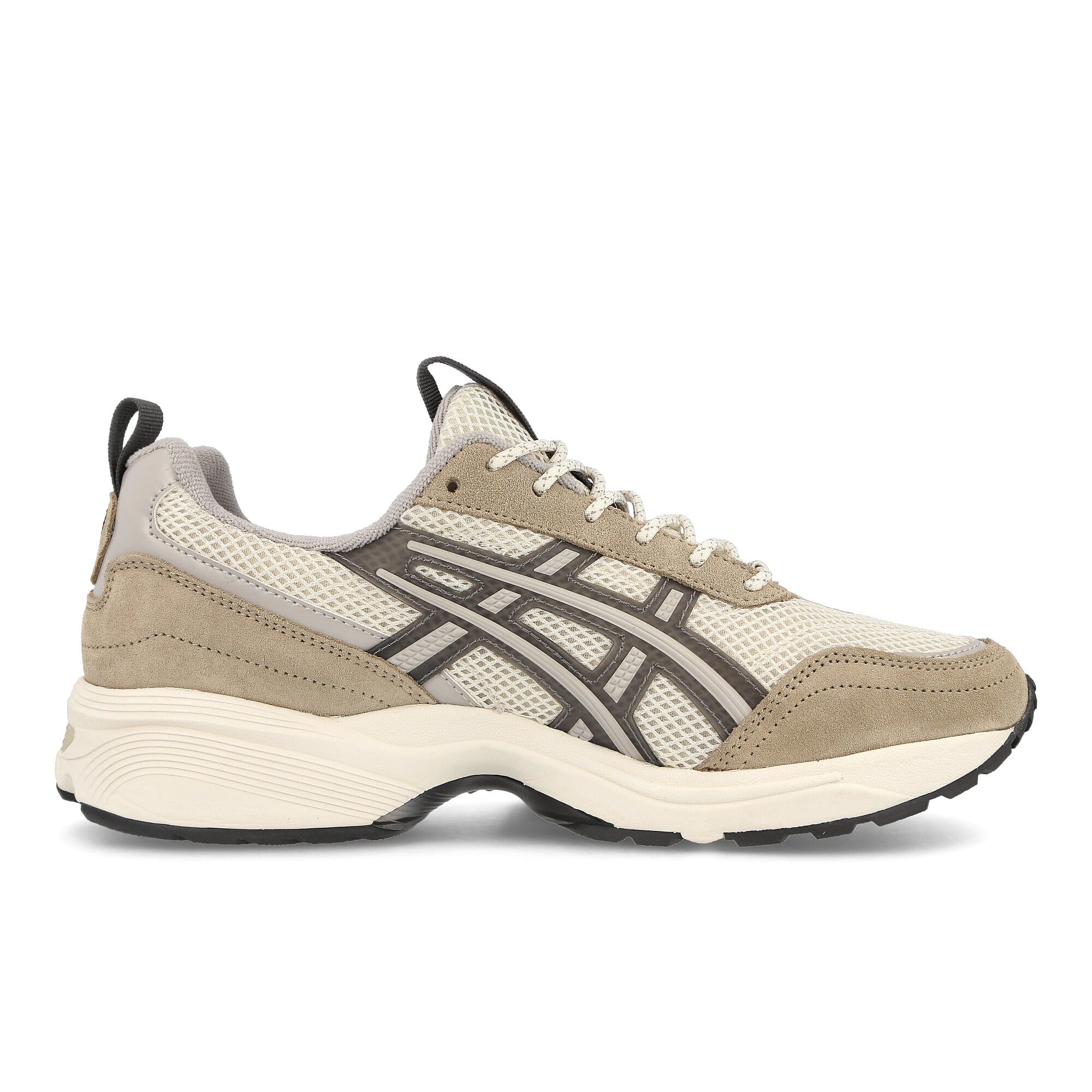 Asics Gel-1090v2 Cream-Clay Grey Low Top Sneakers Silhouette | Overkill