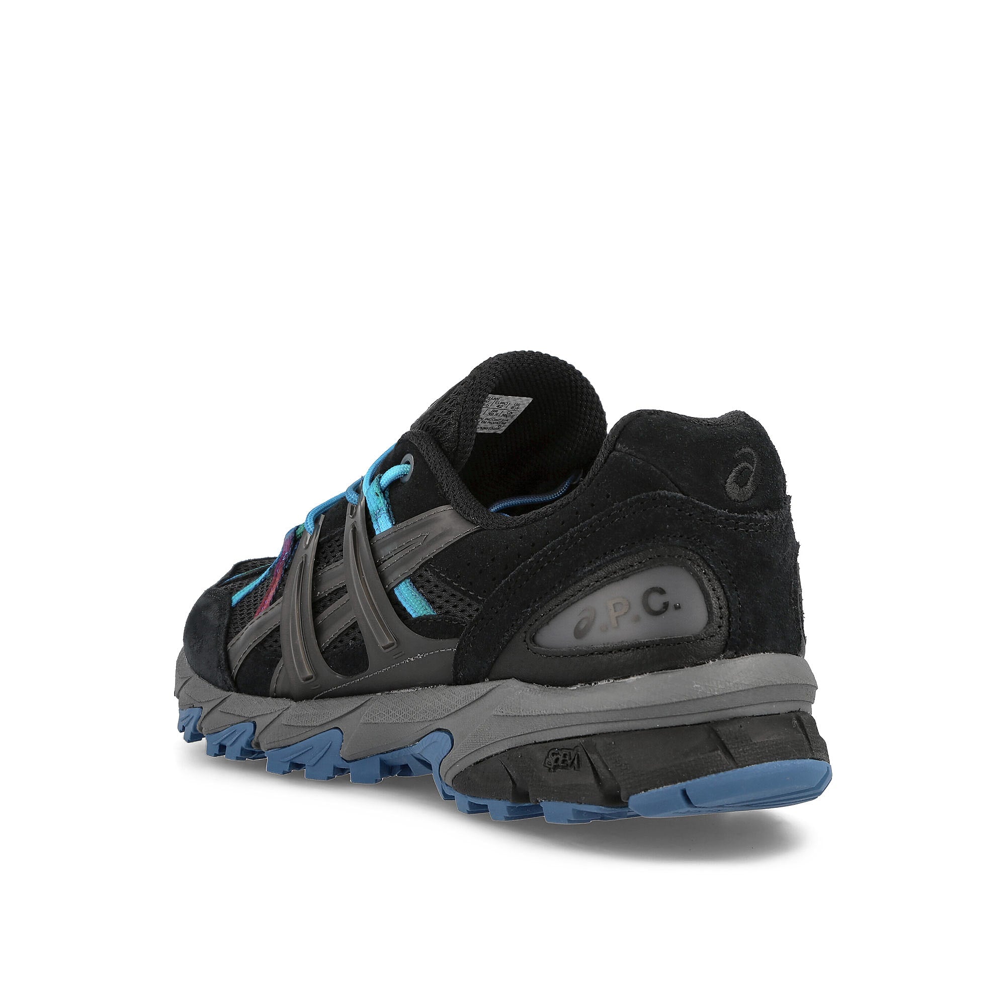 Asics A.P.C.x Asics Gel-Sonoma 15-50 Black-Black Low Top Sneakers Material | Overkill