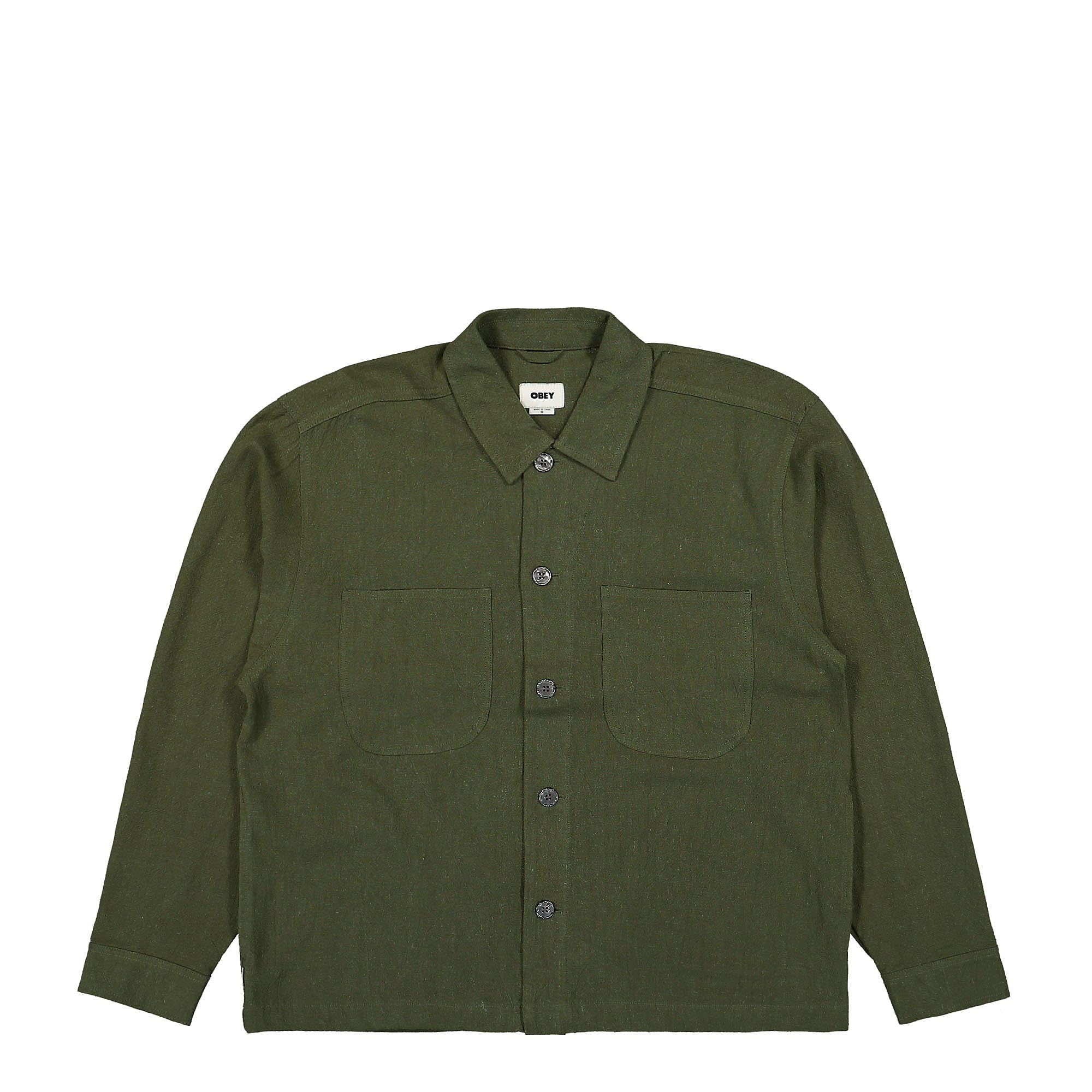Obey Antonio Utility Shirt Jacket Recon Army Shirts 121160055-RMY | Overkill