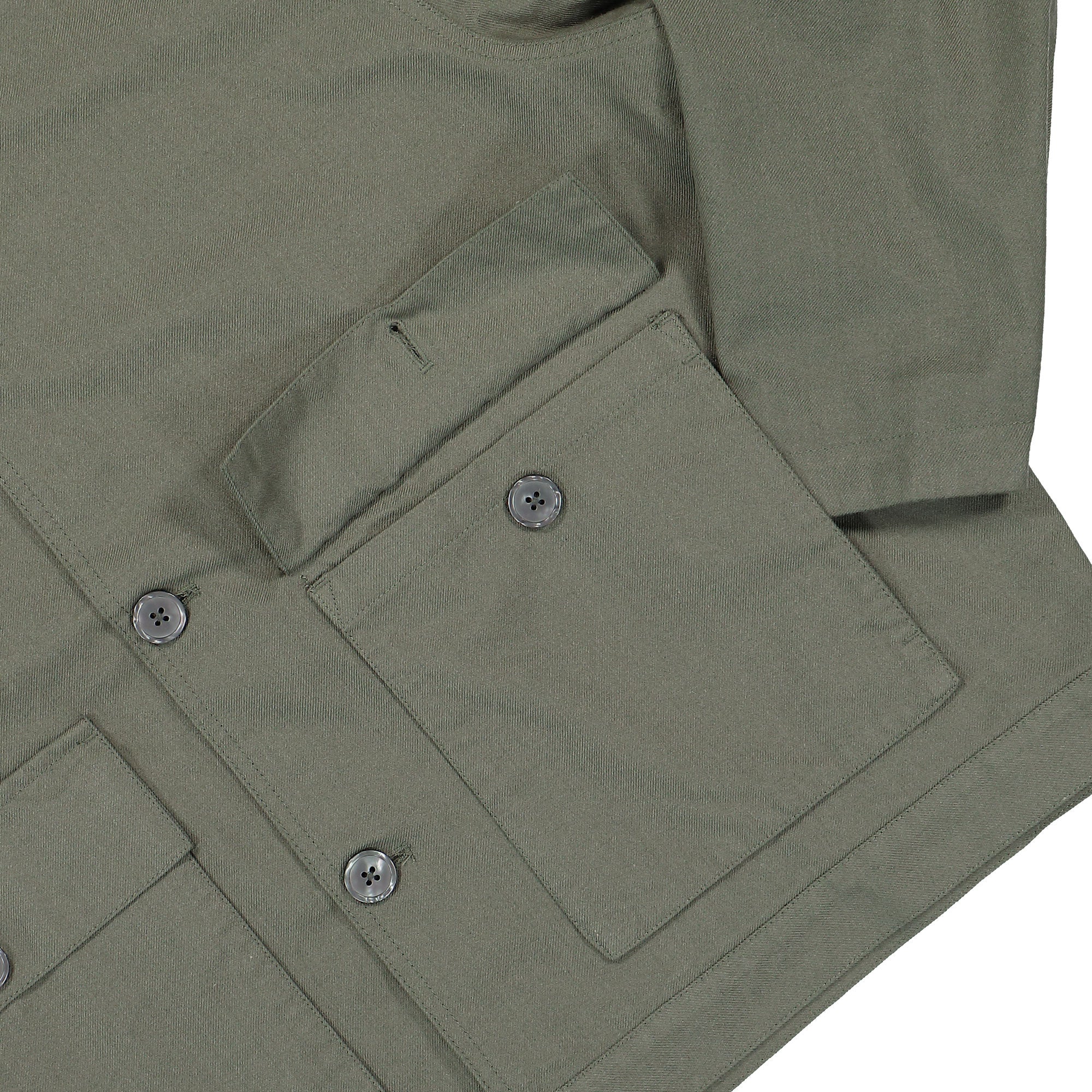 Obey Oliver Shirt Jacket Tea Leaf Jackets Detailfoto | Overkill