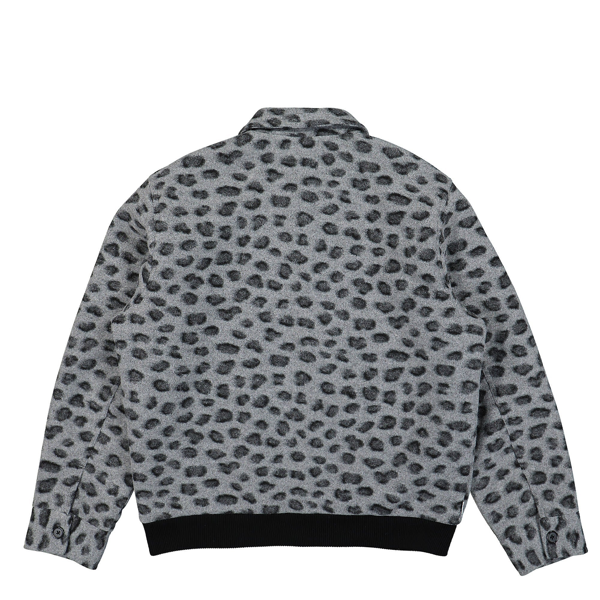 Obey Ages Jacket Grey Bomber & Varsity Jackets Material | Overkill