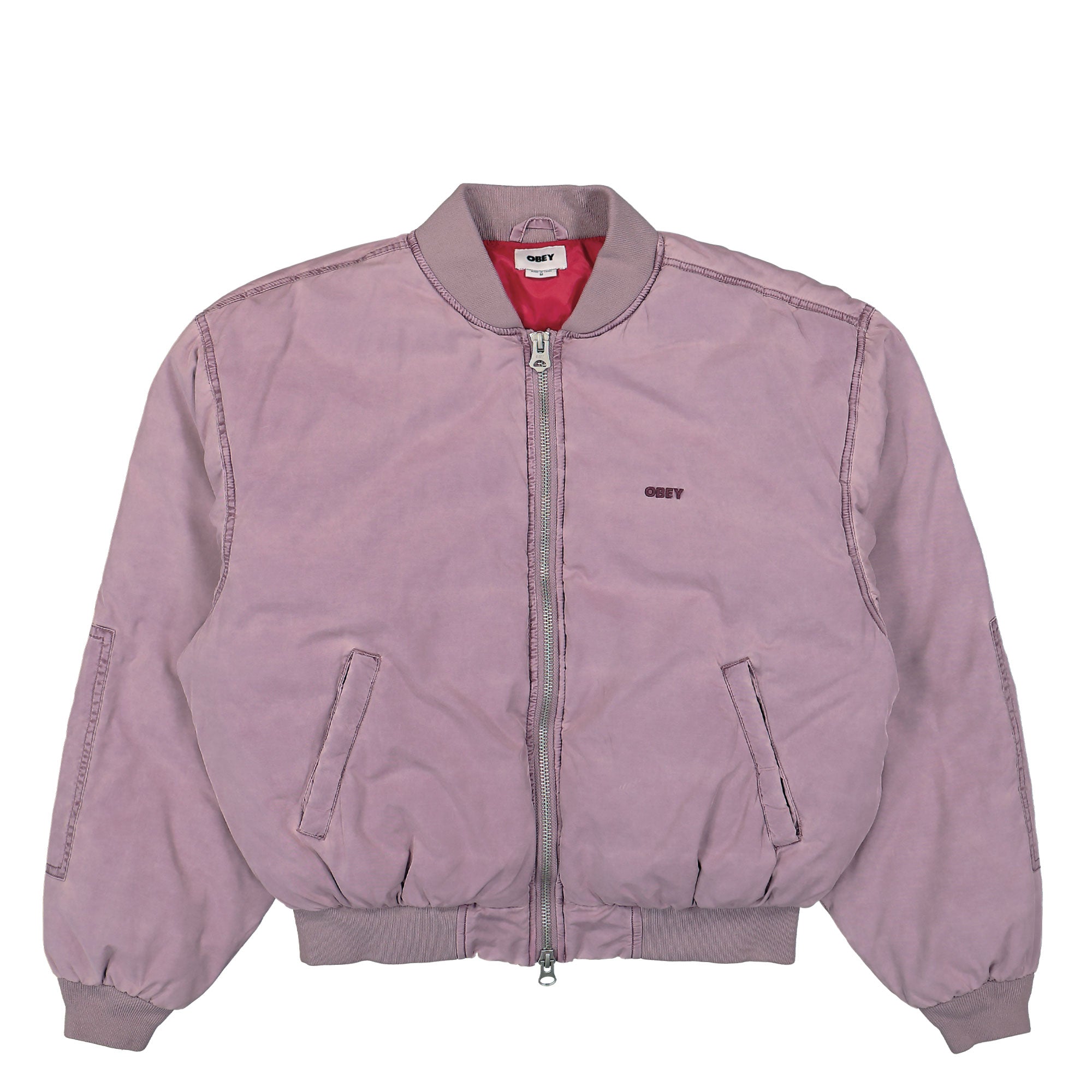 Obey Flight Bomber Potent Purple Bomber & Varsity Jackets 121800582-POT | Overkill
