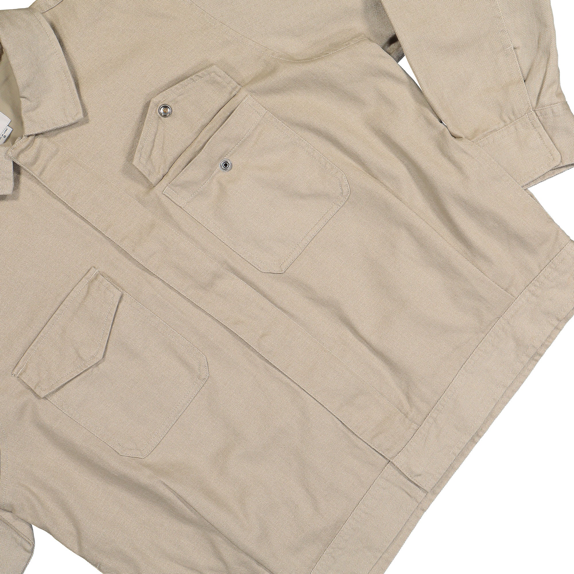 Obey Tilton Work Jacket Silver Grey Faded Wash Jackets Detail view 2 | Overkill