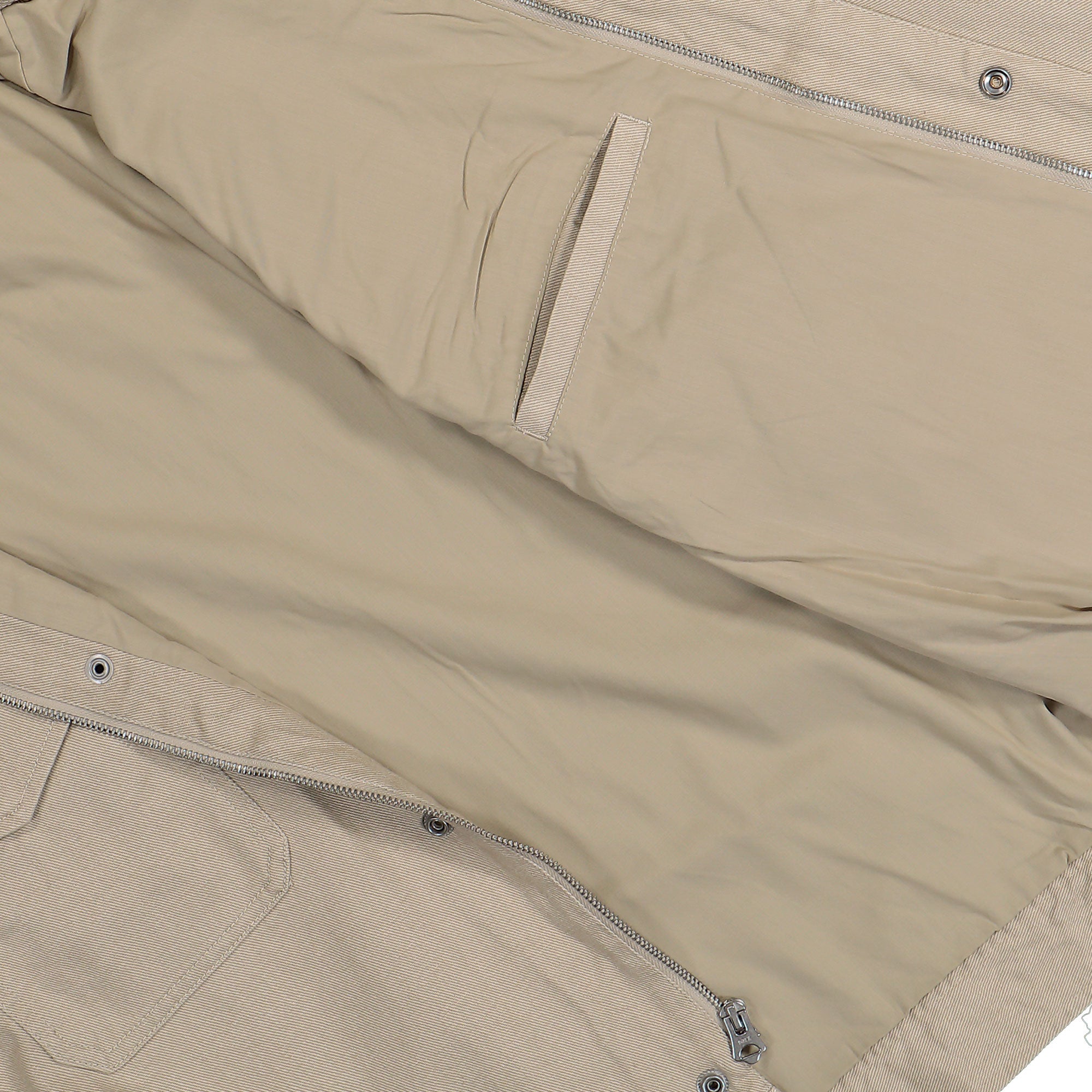 Obey Tilton Work Jacket Silver Grey Faded Wash Jackets Detail view 3 | Overkill