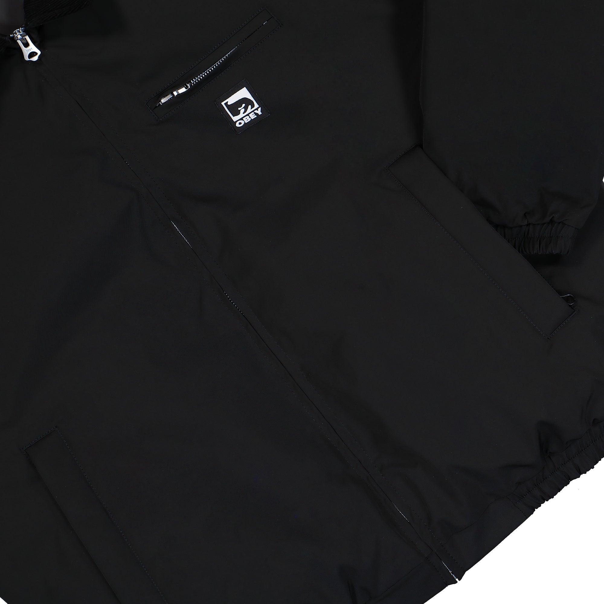 Obey Elysian Jacket Black Jacket 121800601 / Black Detail View 1 | Overkill
