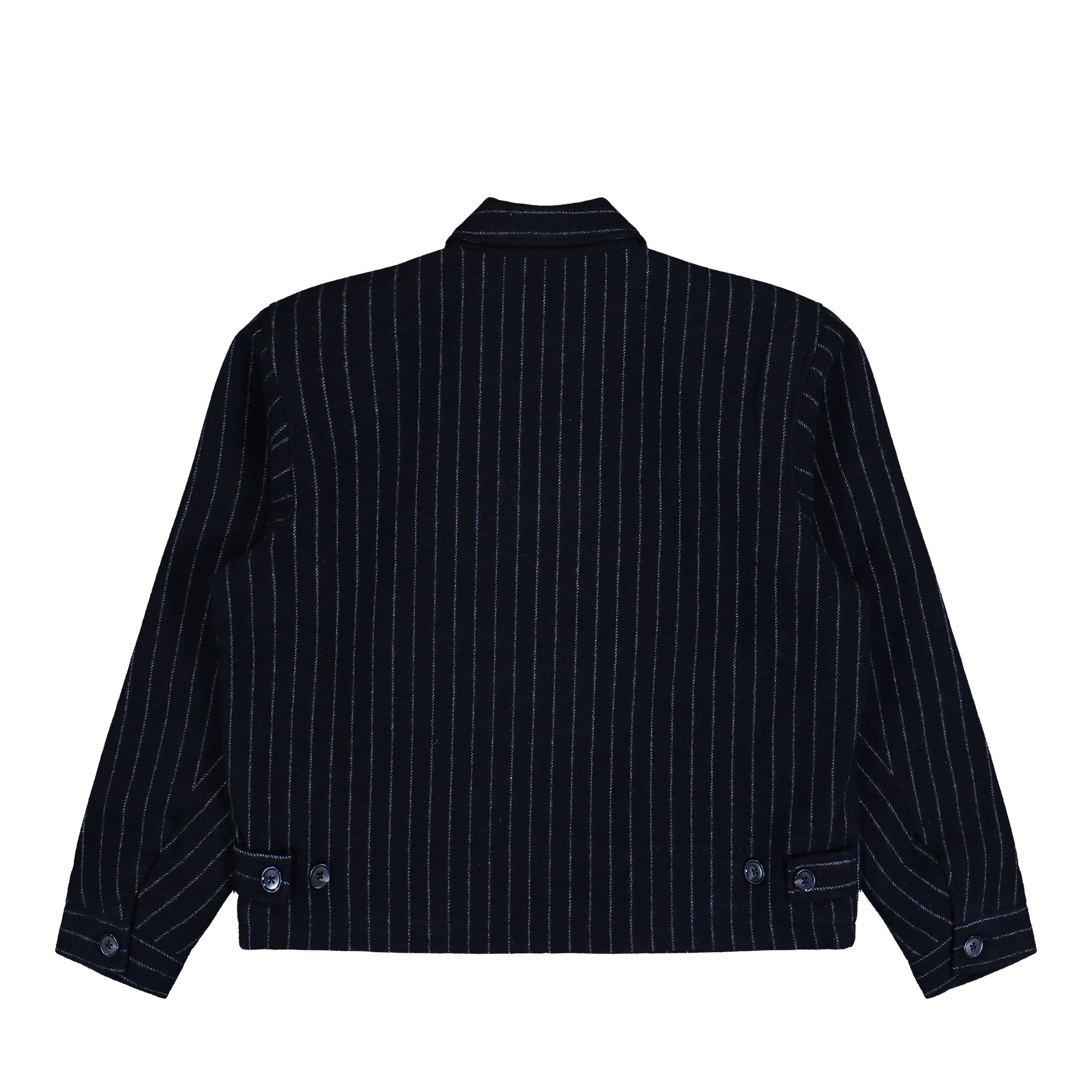 Obey Vernon Zip Jacket Navy Multi Jacket 121800609 / Navy Multi Close-up | Overkill