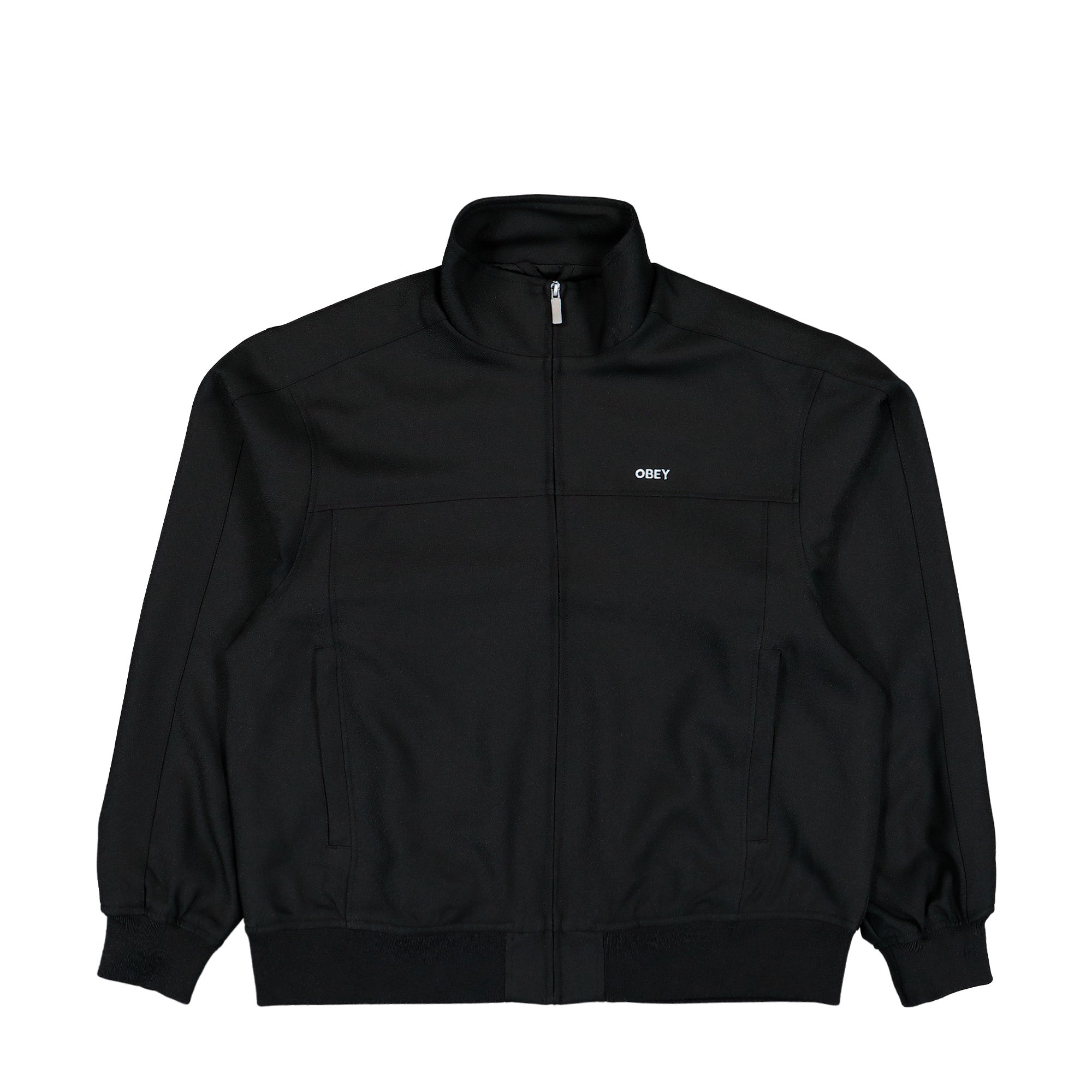 Obey Tailored Track Jacket Black Track Jacket 121800630-BLK | Overkill