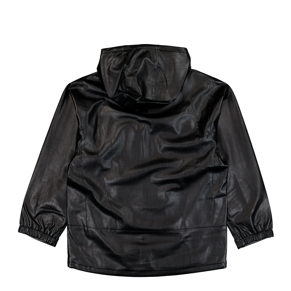 Obey Obsidian PU Jacket Black Jacket 121800640-BLK Close-up | Overkill