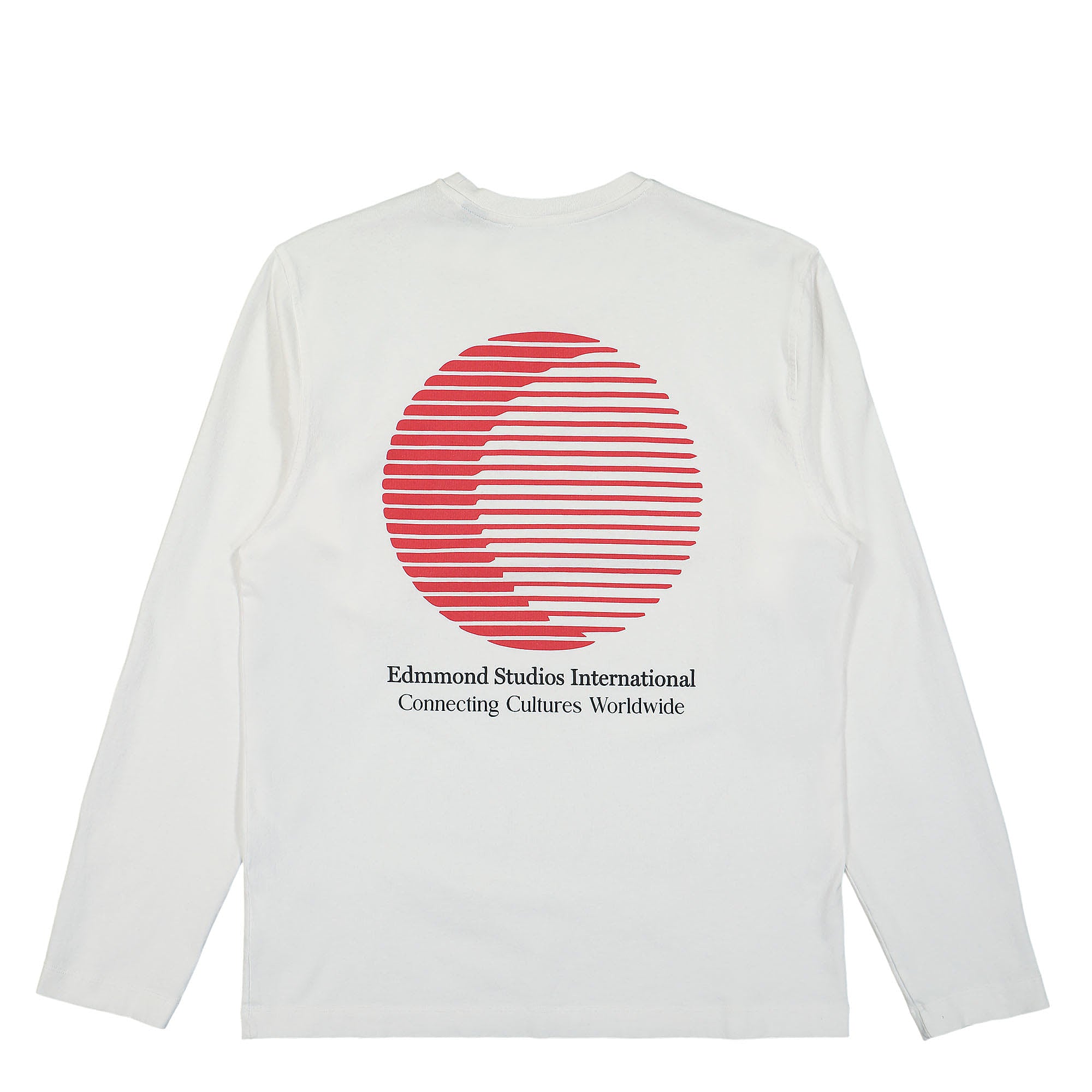 Edmmond Studios The Sun Plain White Longsleeves Material | Overkill