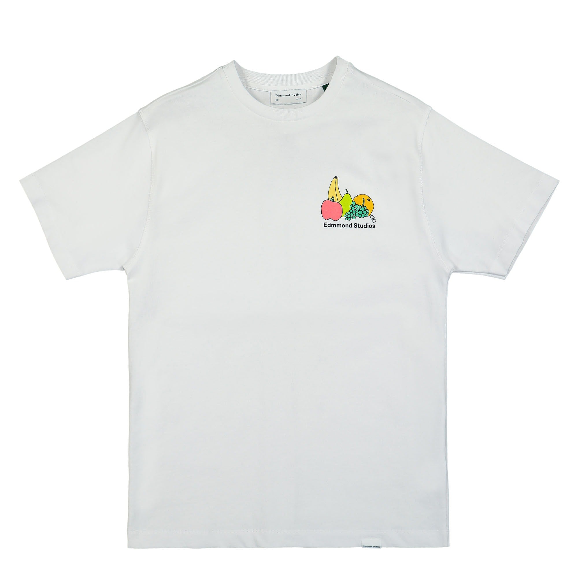 Edmmond Studios Fresh Fruits T-Shirt Plain White T-Shirts 122-30-12000 | Overkill