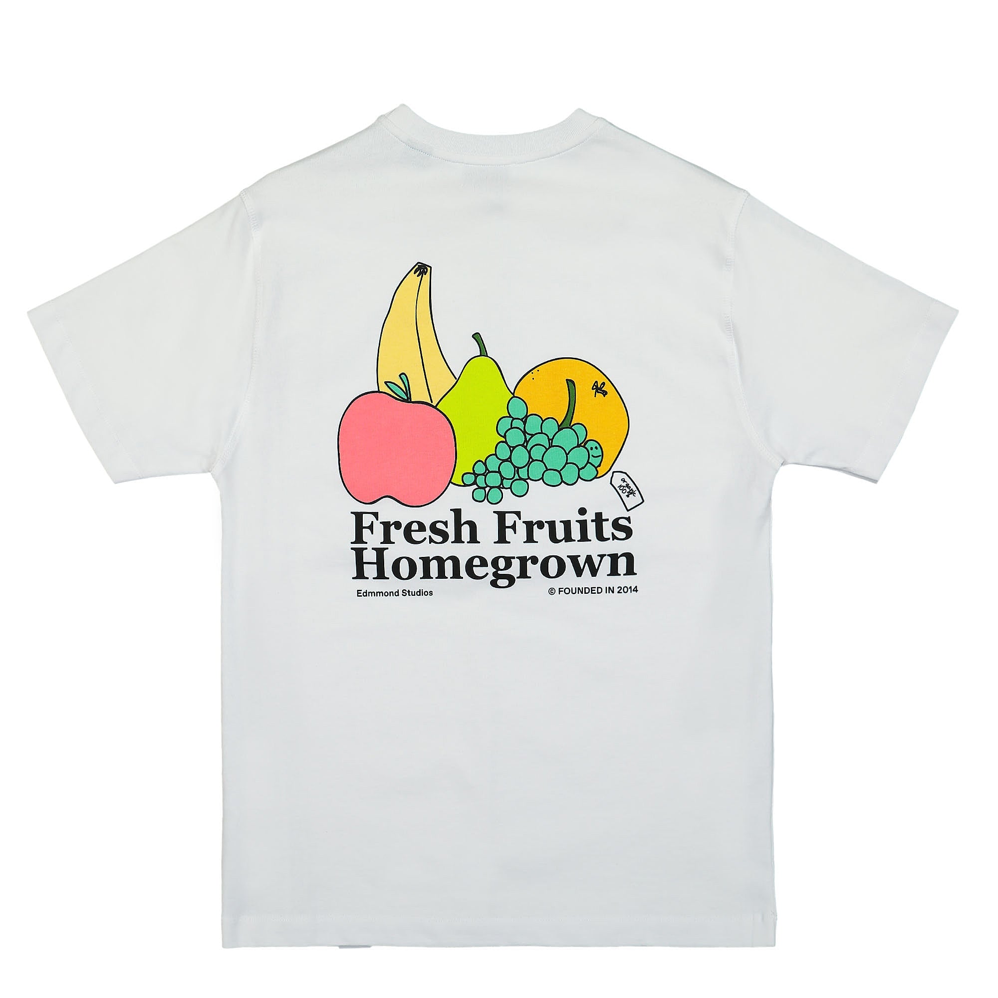 Edmmond Studios Fresh Fruits T-Shirt Plain White T-Shirts Material | Overkill