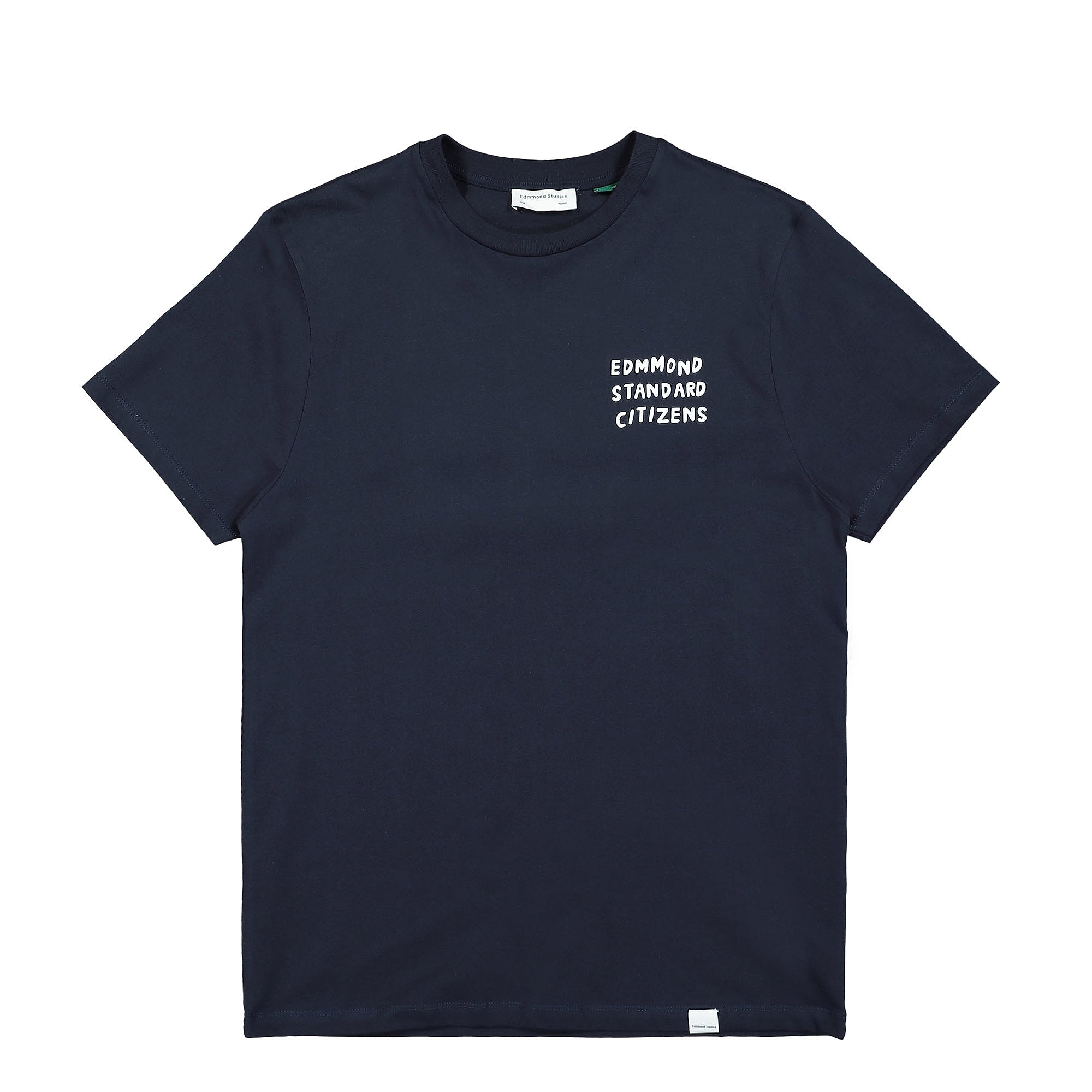 Edmmond Studios Standard Citizens Plain Navy T-Shirts 122-30-14590 | Overkill