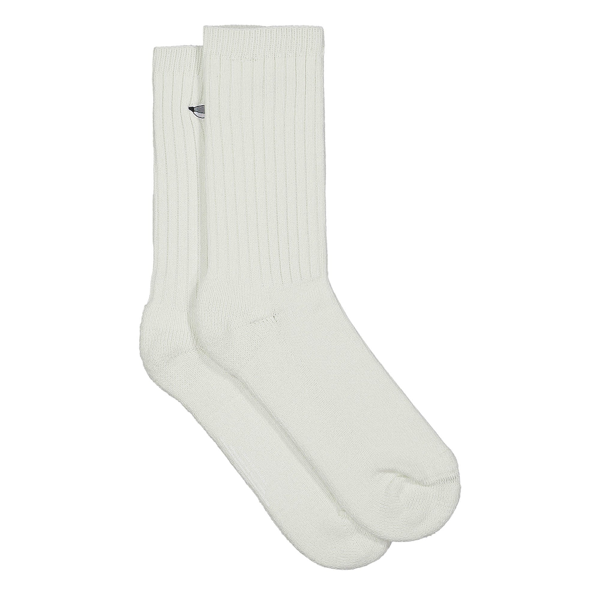 Edmmond Studios Duck Socks Plain Light Grey Melange Socks Material | Overkill