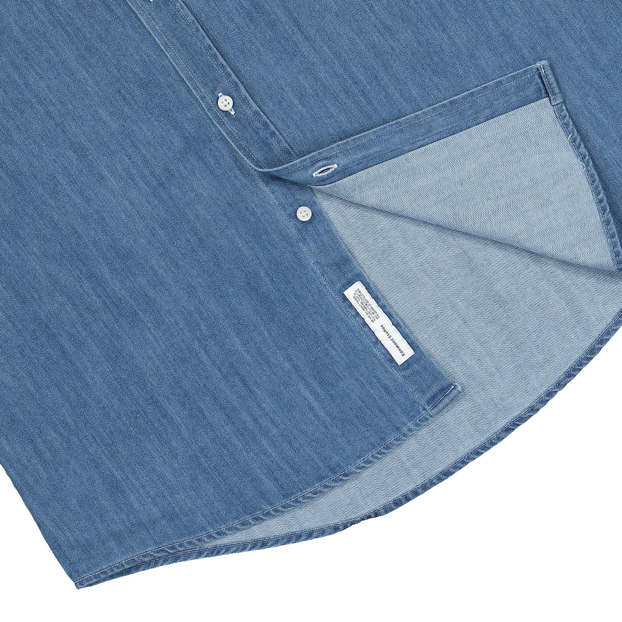 Edmmond Studios Day Shirt Denim Stone Wash Shirts Detail view 1 | Overkill