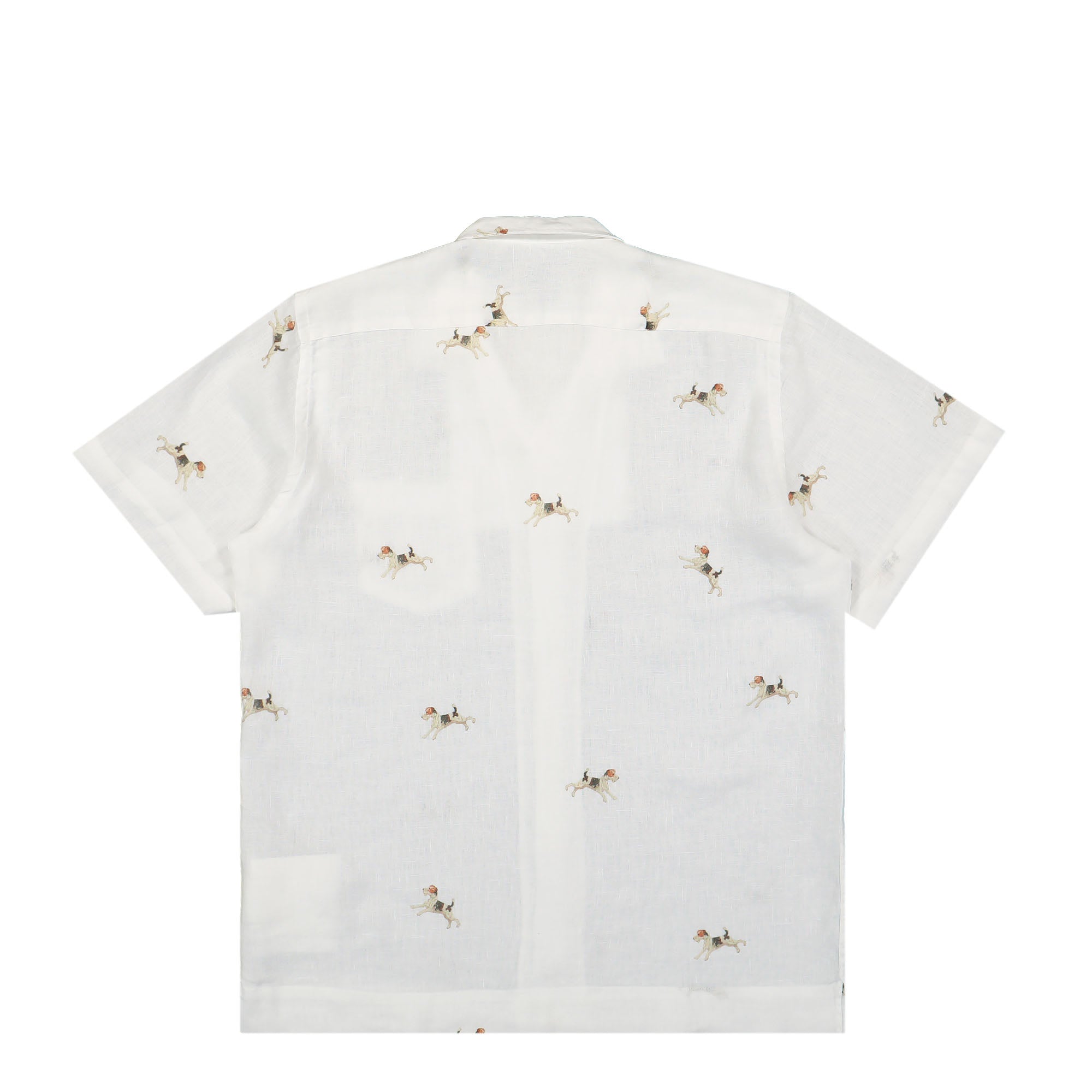 Edmmond Studios Oddie Short Sleeve Shirt White Shirts Material | Overkill