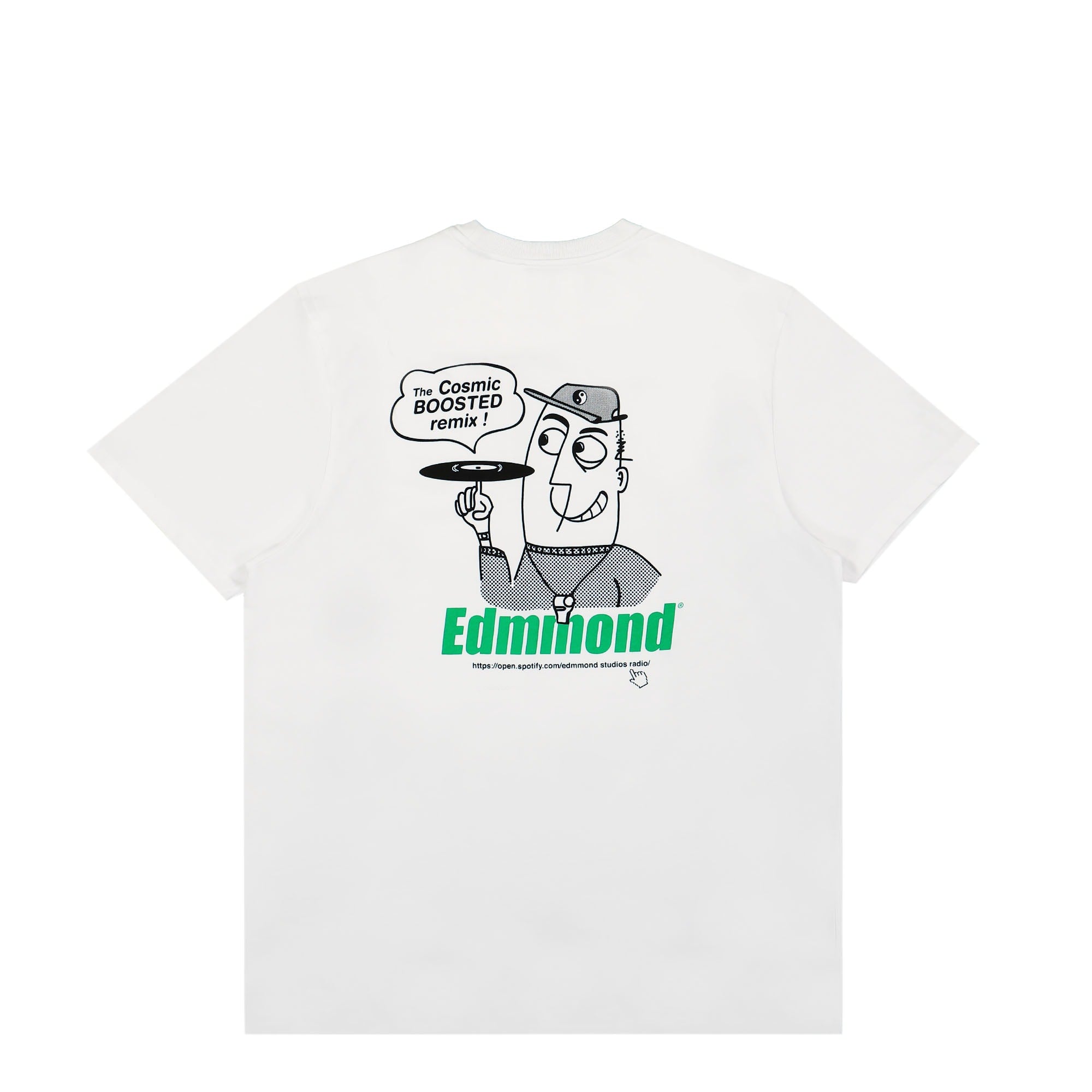 Edmmond Studios Boosted T-Shirt White T-Shirts Close-up | Overkill