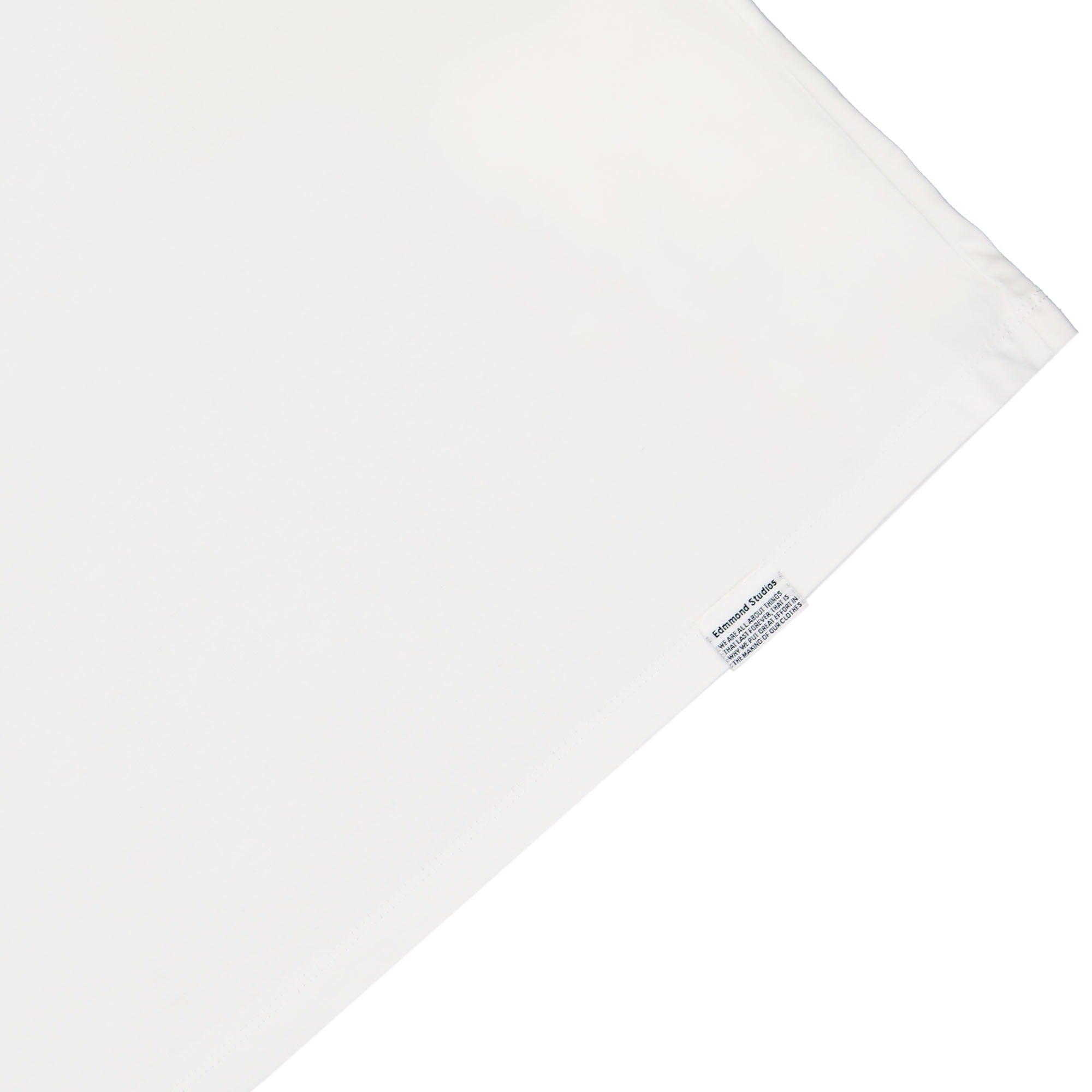 Edmmond Studios Log Off T-Shirt White T-Shirts Detailfoto | Overkill