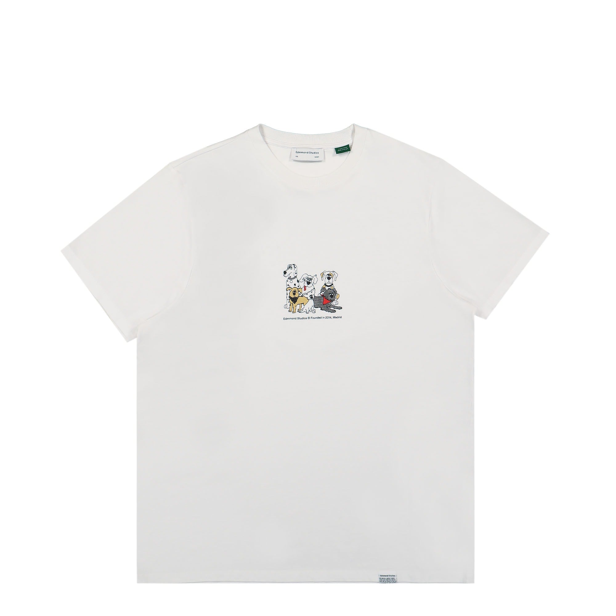 Edmmond Studios Bunch T-Shirt White T-Shirts 123-30-16000 | Overkill
