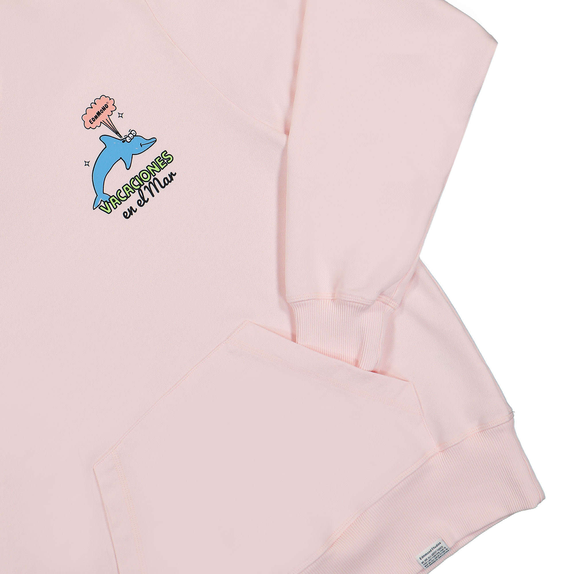 Edmmond Studios Shelly Hoodie Coral Hoodies Detailfoto | Overkill