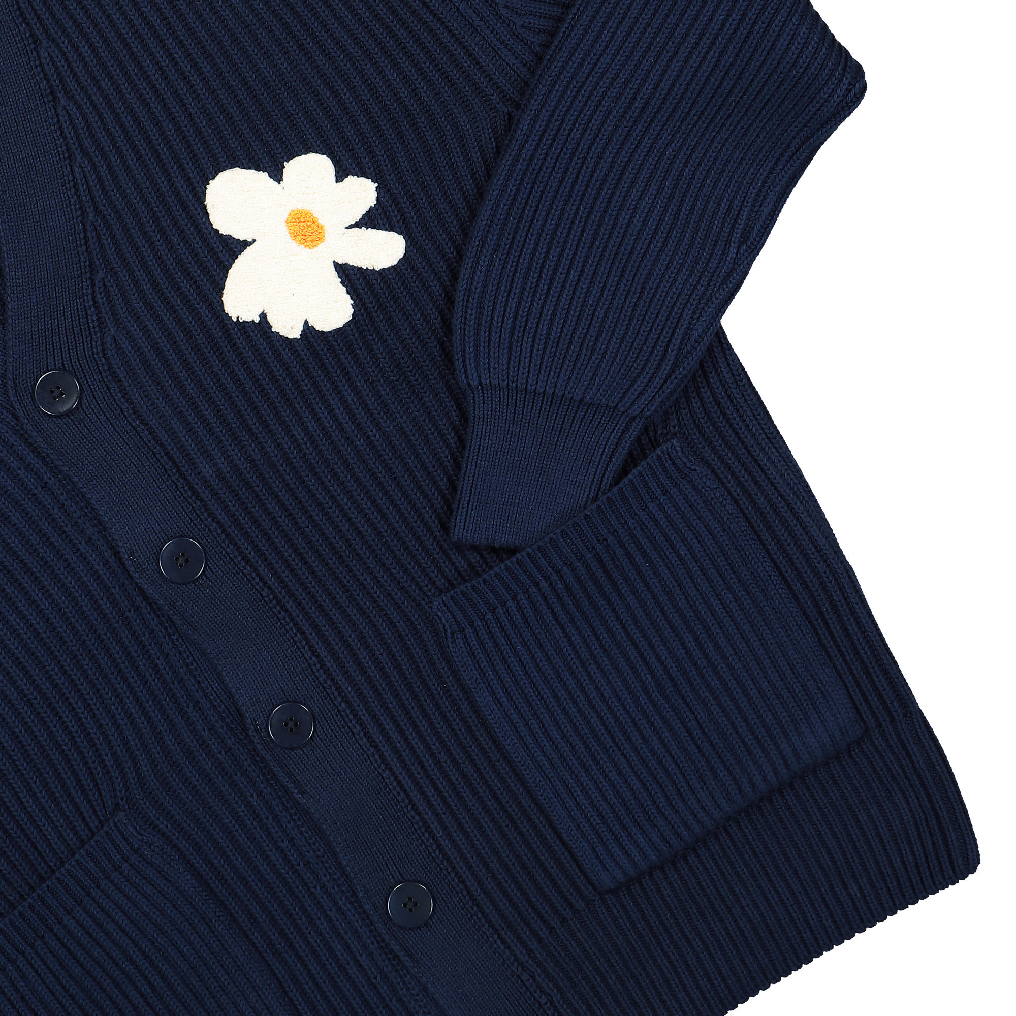 Edmmond Studios Over Cardigan Navy Cardigans Detailfoto | Overkill