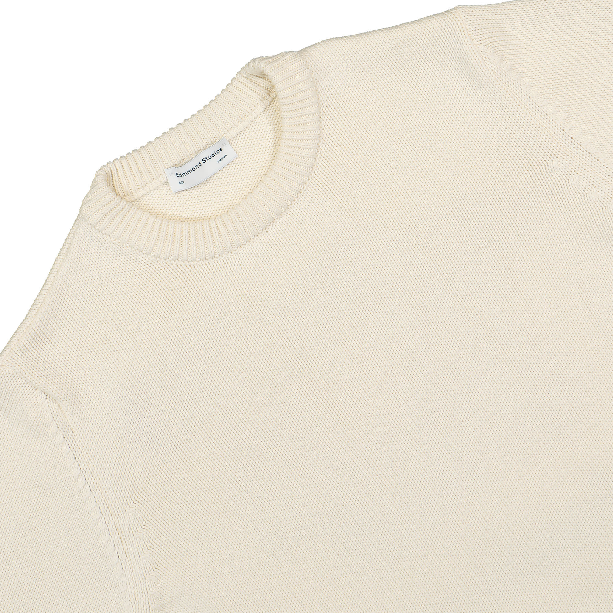 Edmmond Studios Blossom Sweater Off White Sweatshirts Material | Overkill