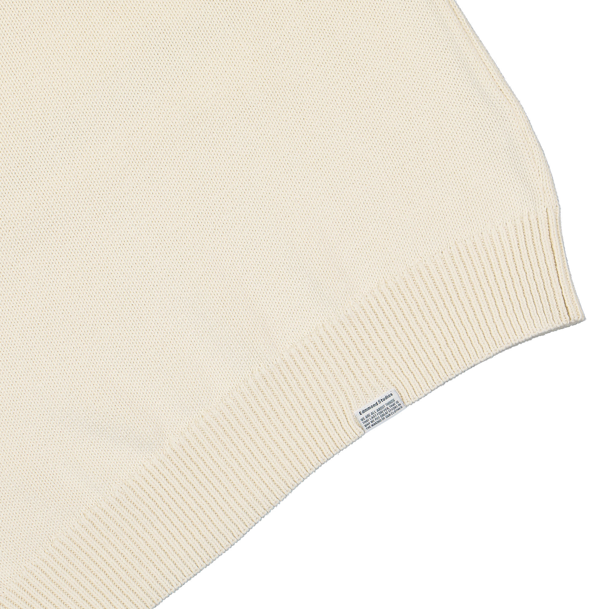 Edmmond Studios Blossom Sweater Off White Sweatshirts Detailfoto | Overkill