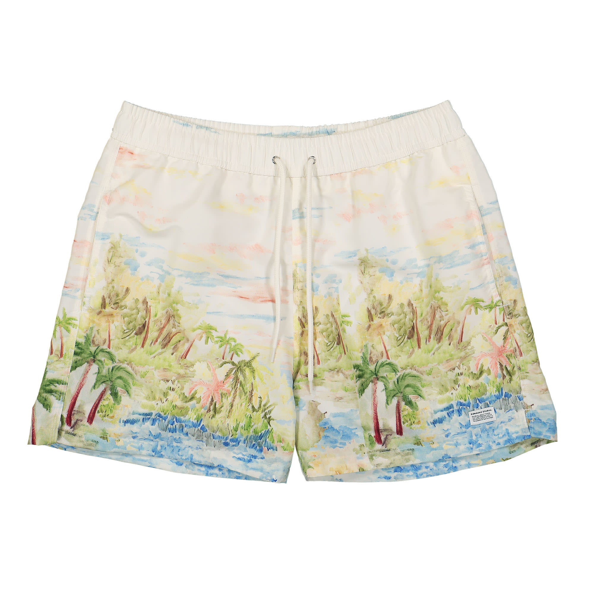 Edmmond Studios Summer Classic Shorts Off White Shorts 123-70-34010 | Overkill