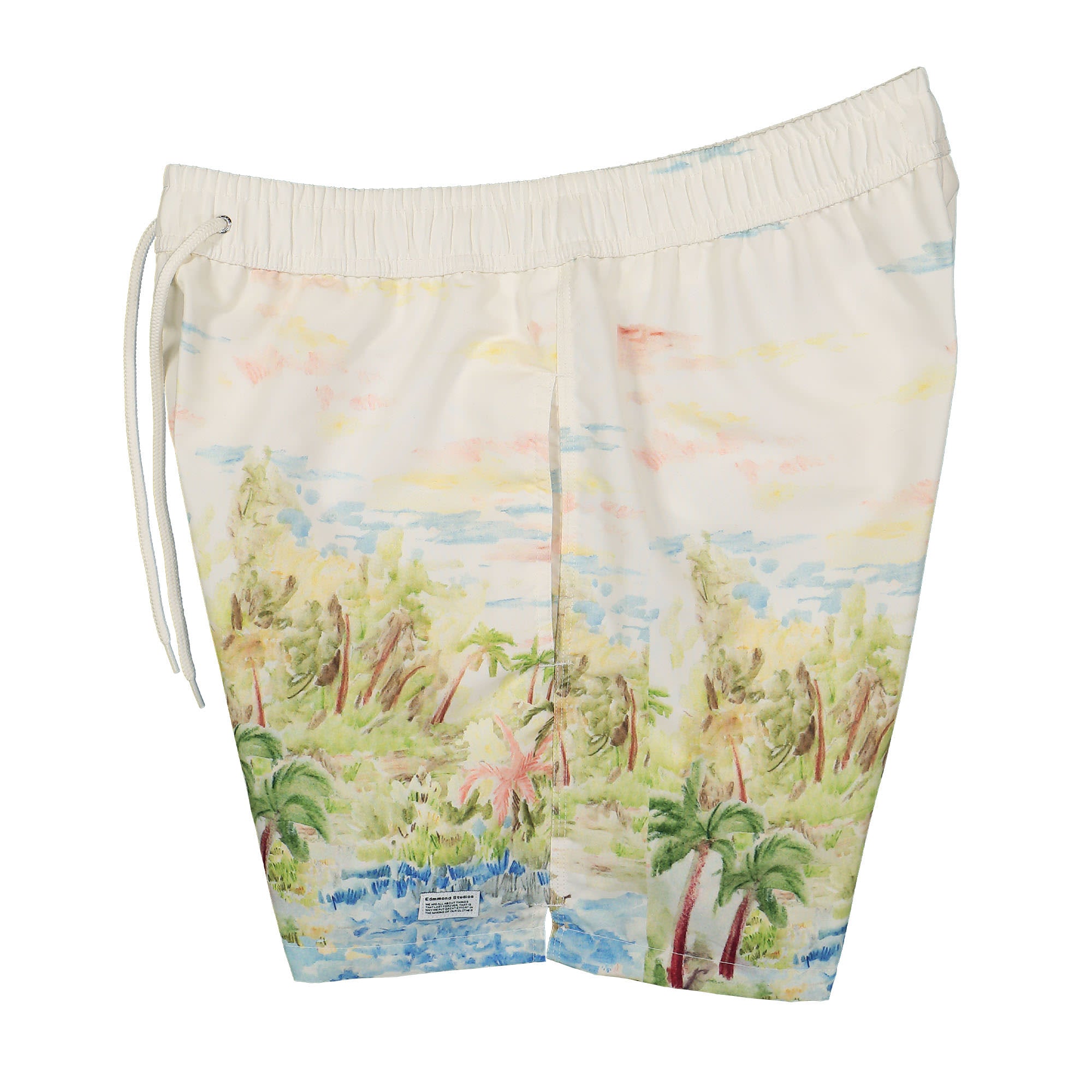 Edmmond Studios Summer Classic Shorts Off White Shorts Close-up | Overkill