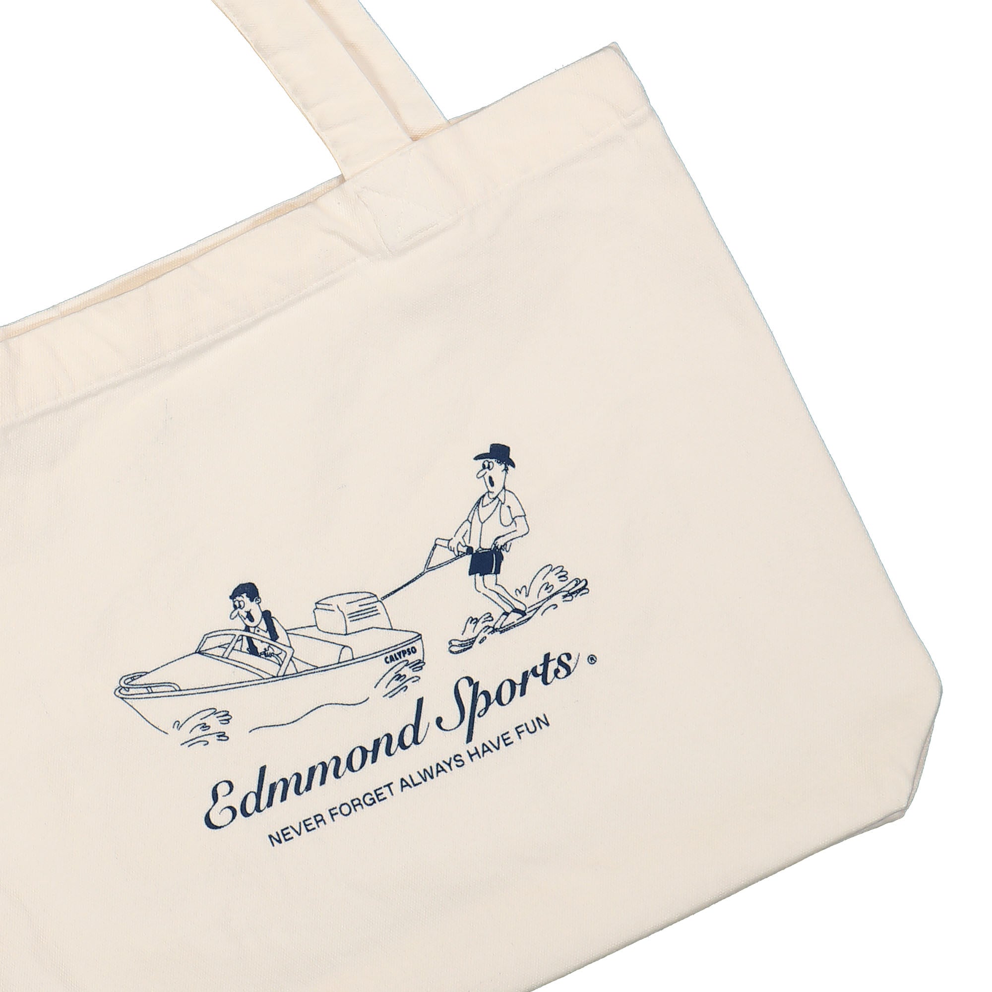 Edmmond Studios Calypso Tote Bag Off White Tote Bags & Shoppers Material | Overkill