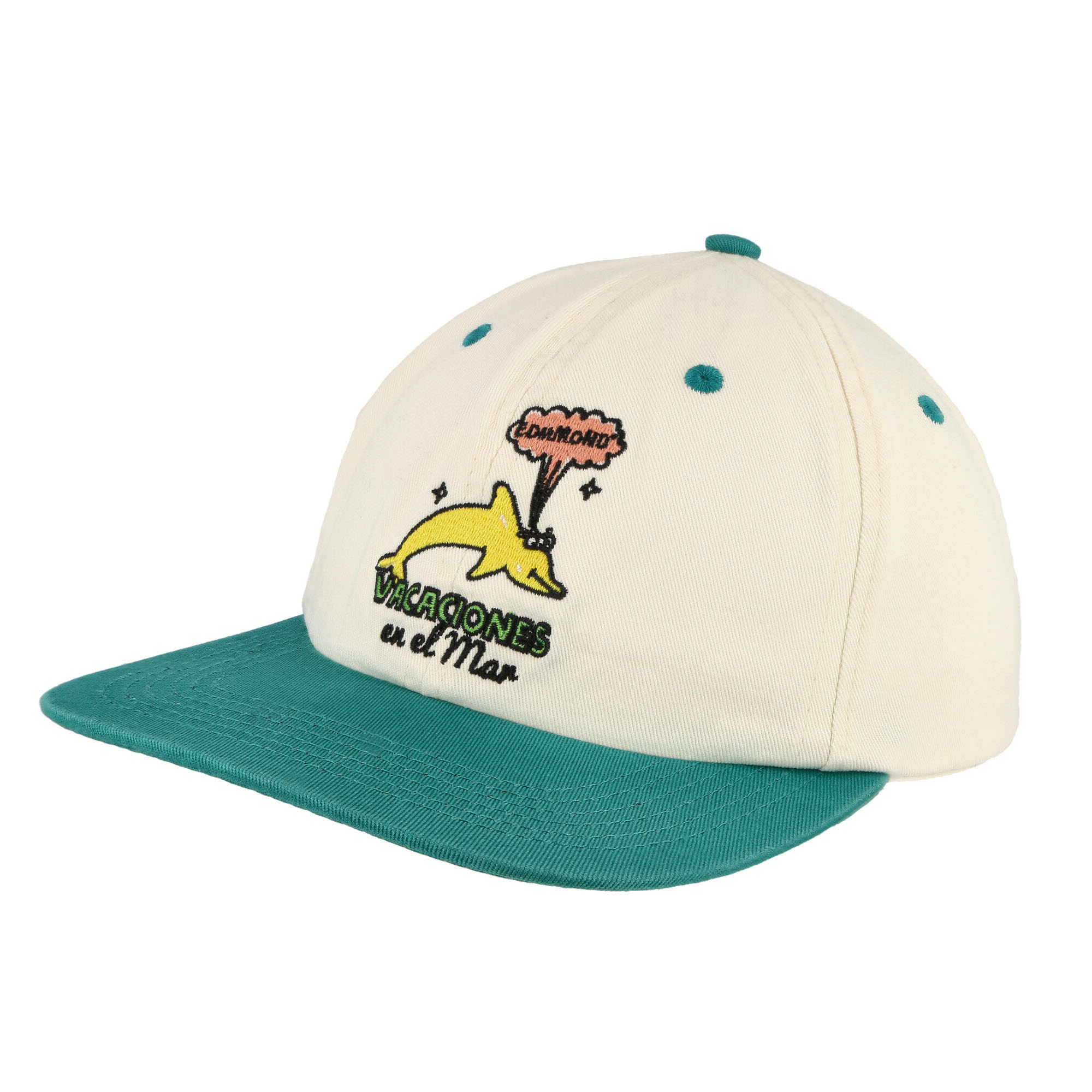Edmmond Studios Shelly Cap Plain Beige Caps 123-92-06050 | Overkill