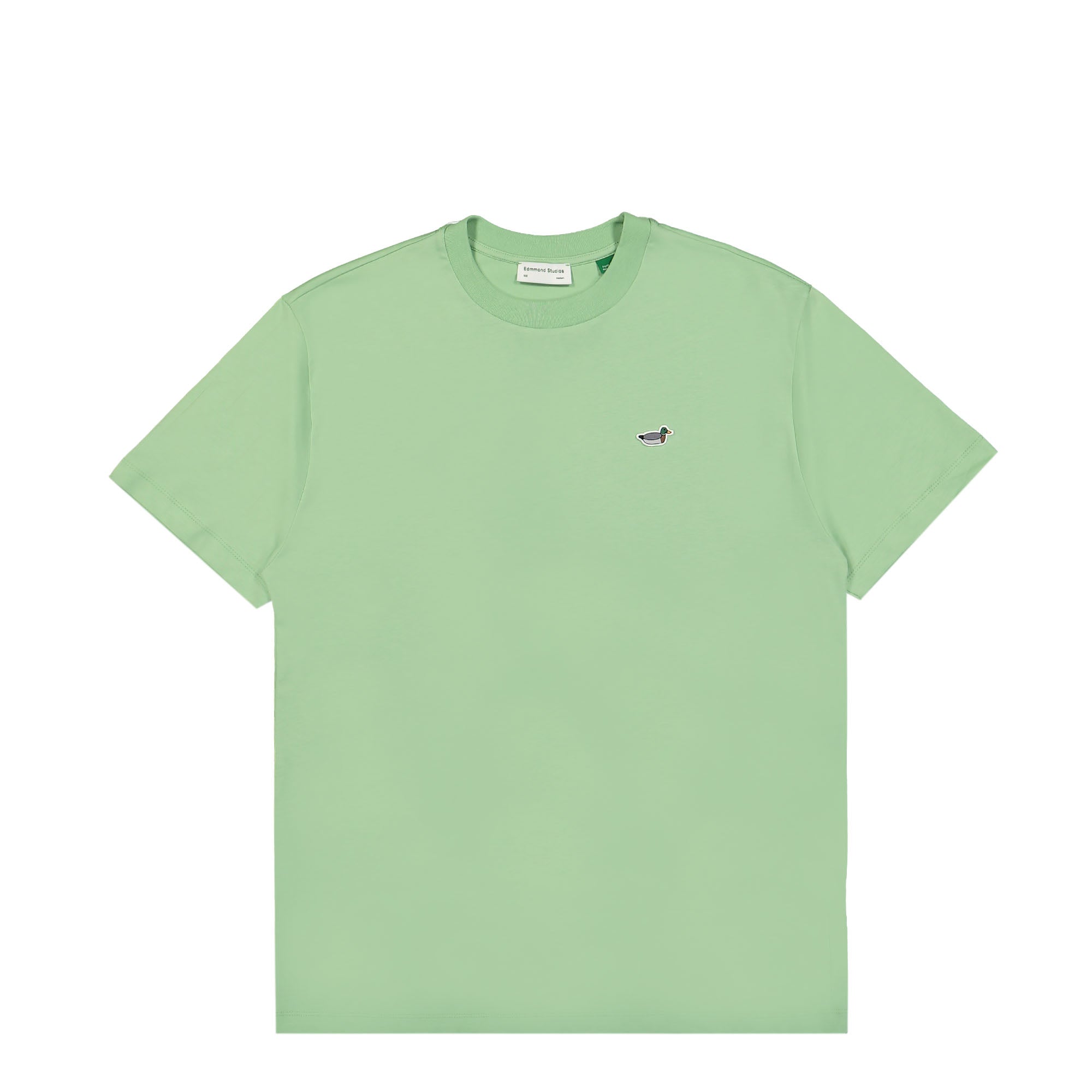 Edmmond Studios Duck Patch T-Shirt Plain Mint T-Shirts 124-30-20600 | Overkill
