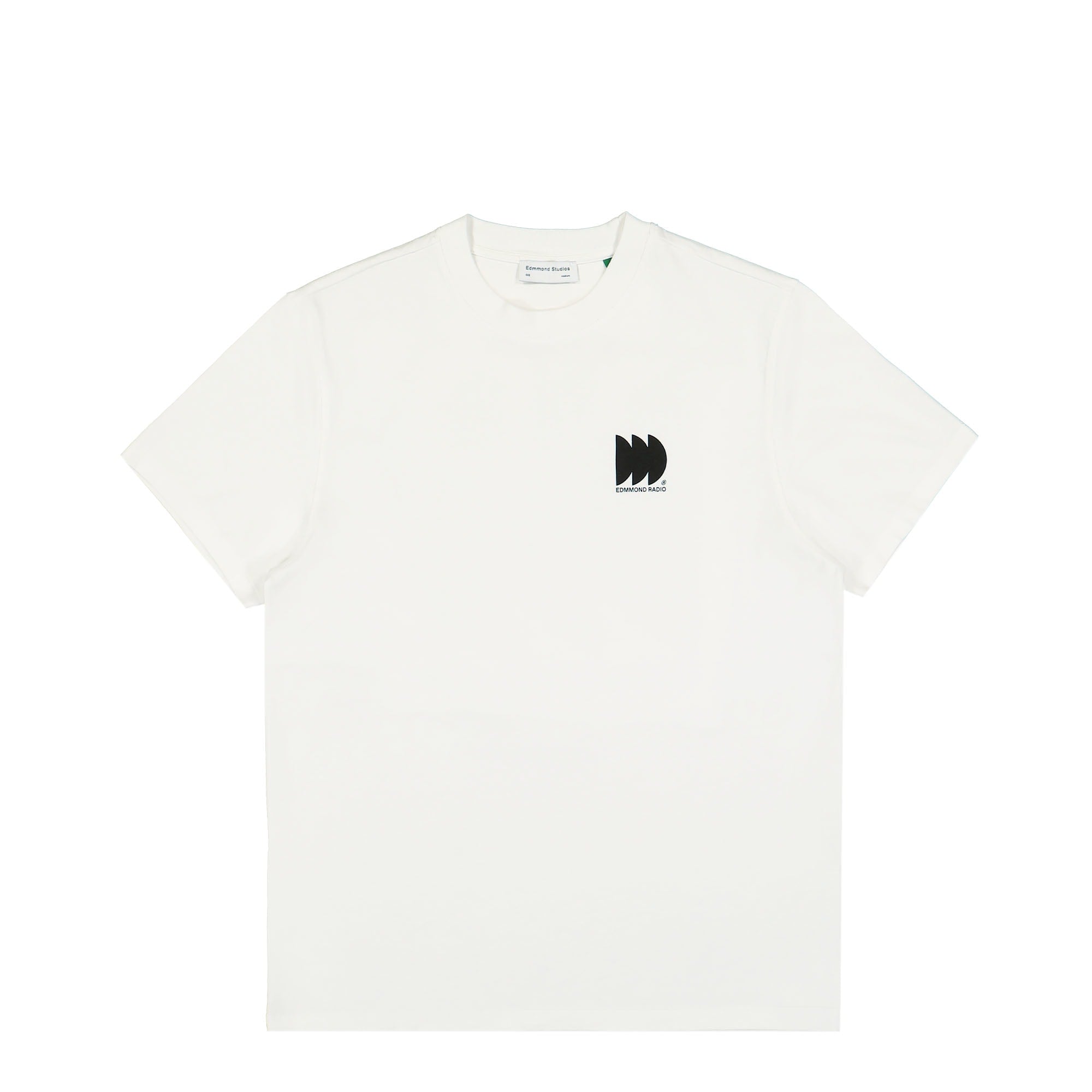 Edmmond Studios Radio Club T-Shirt Plain White T-Shirts 124-30-37000 | Overkill