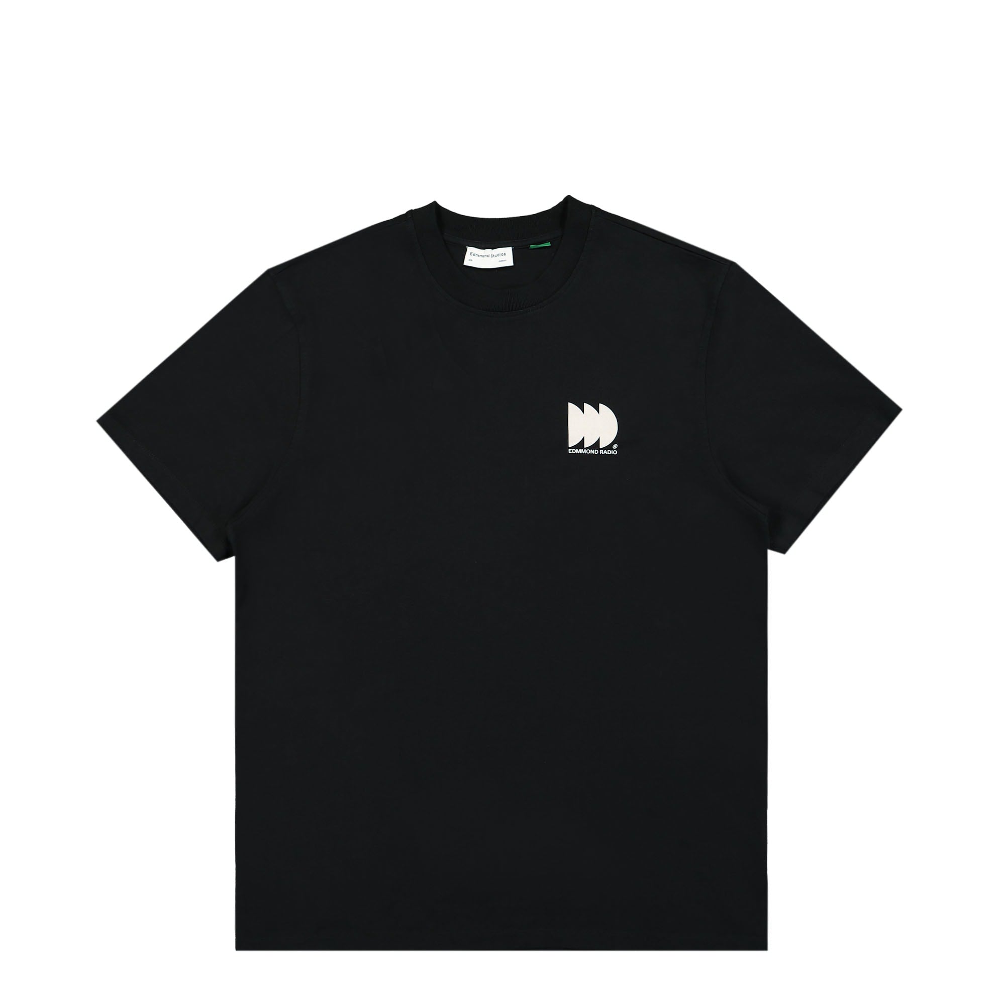 Edmmond Studios Radio Club T-Shirt Plain Black T-Shirts 124-30-37990 | Overkill