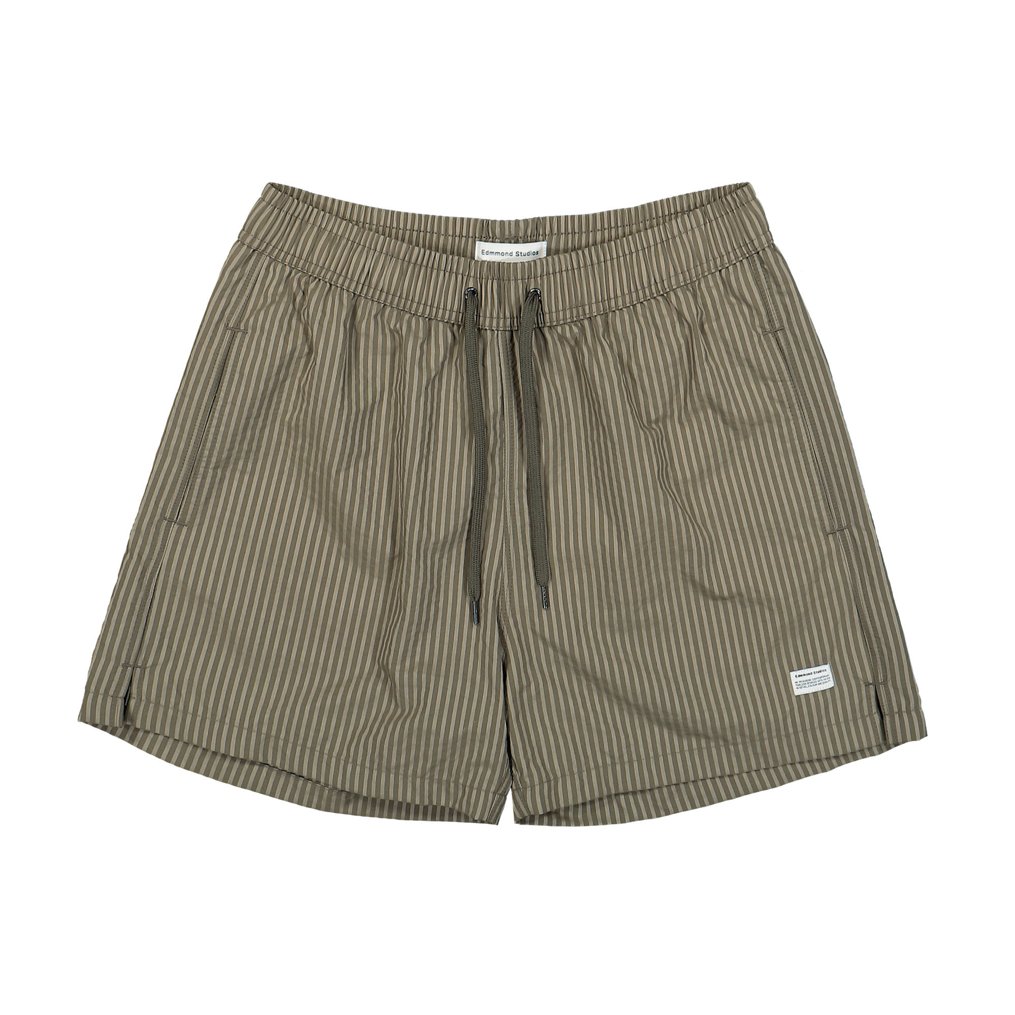 Edmmond Studios Classic Seerscuker Shorts Plain Taupe Shorts 124-70-03090 | Overkill