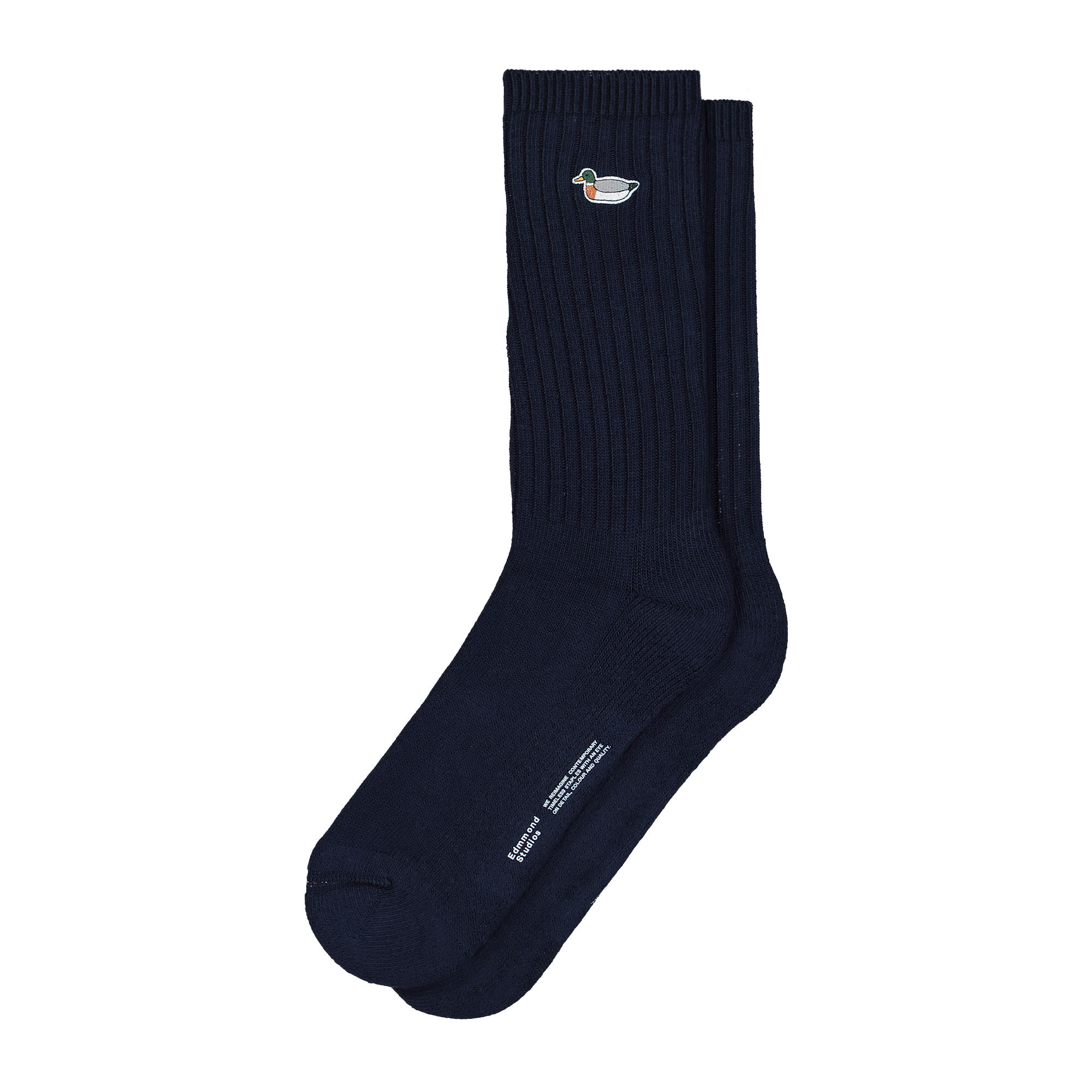 Edmmond Studios Duck Socks Plain Navy Socks 124-94-01590 | Overkill