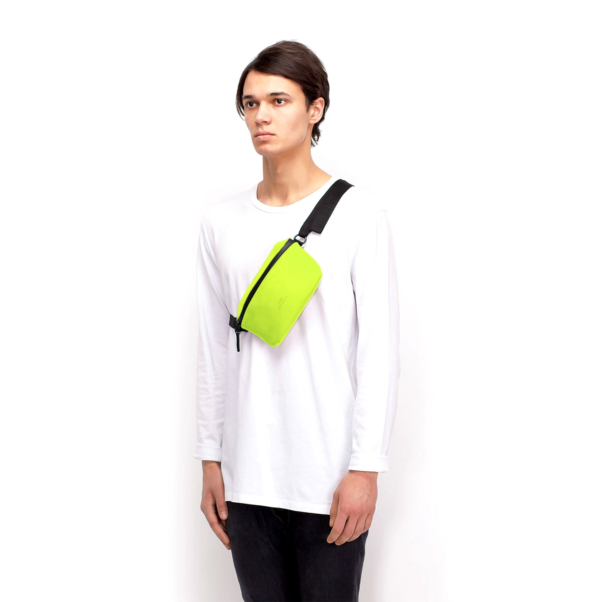 Ucon Acrobatics Jona Medium Bag Acid Lime Hip & Waist Bags 124413LT43524 On Model View 1 | Overkill